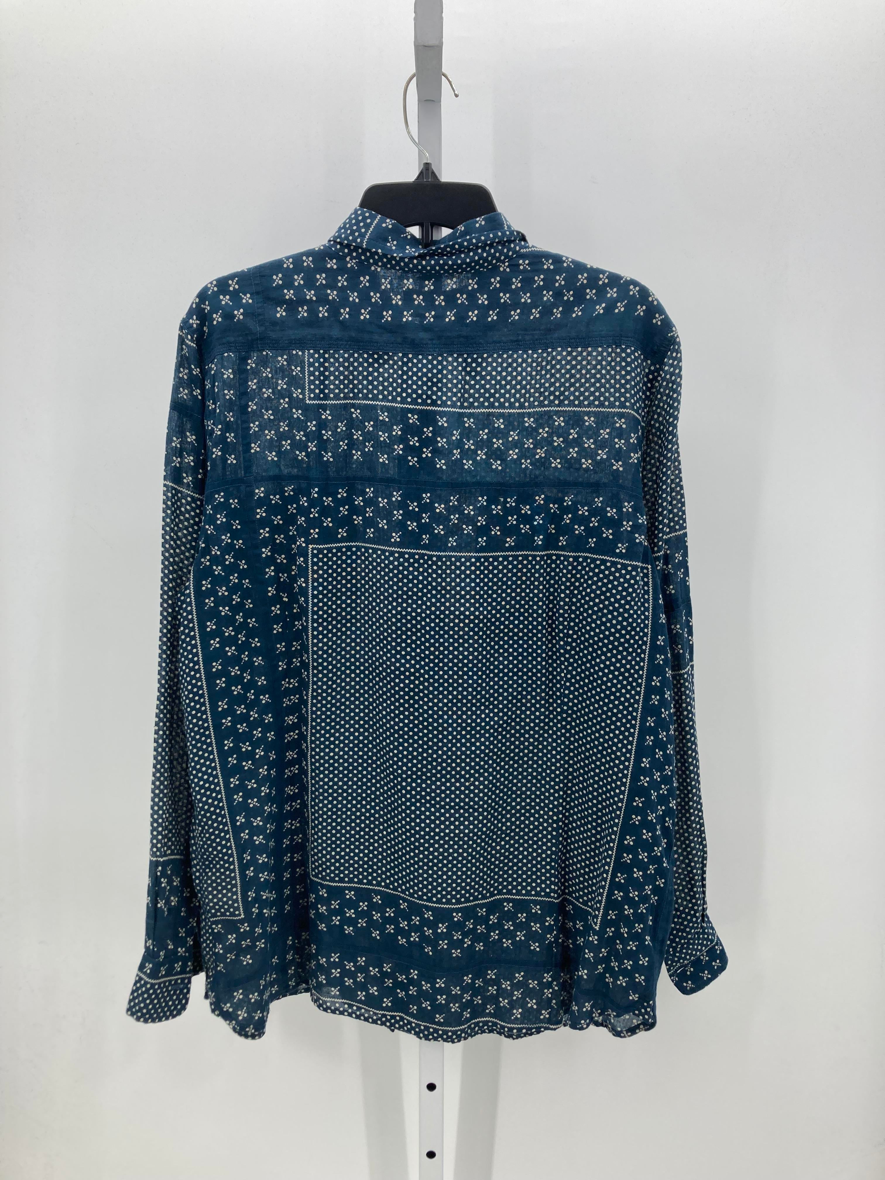 Size Extra Large Misses Long Sleeve Shirt