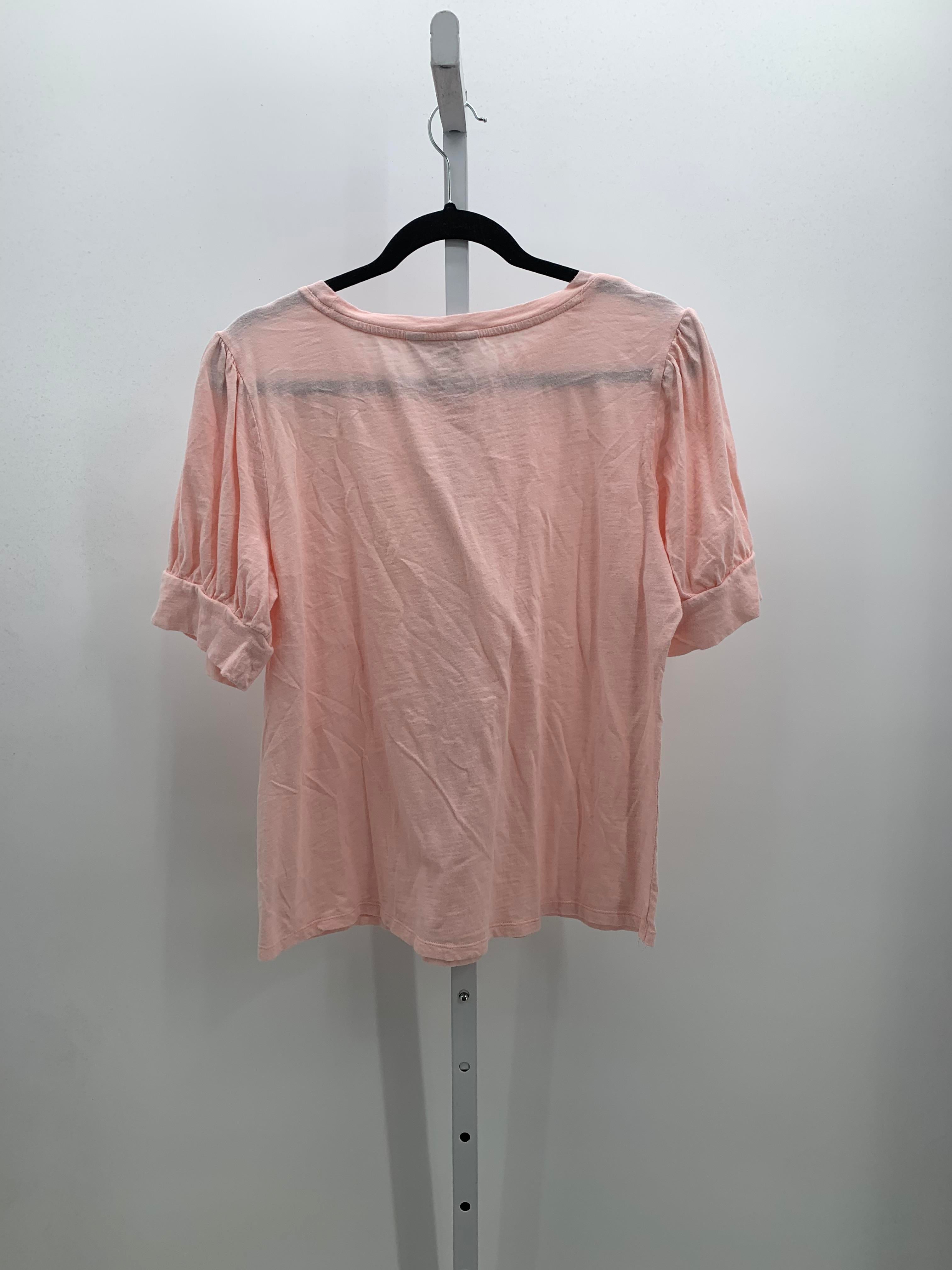 Liz Claiborne Size Large Misses Short Sleeve Shirt