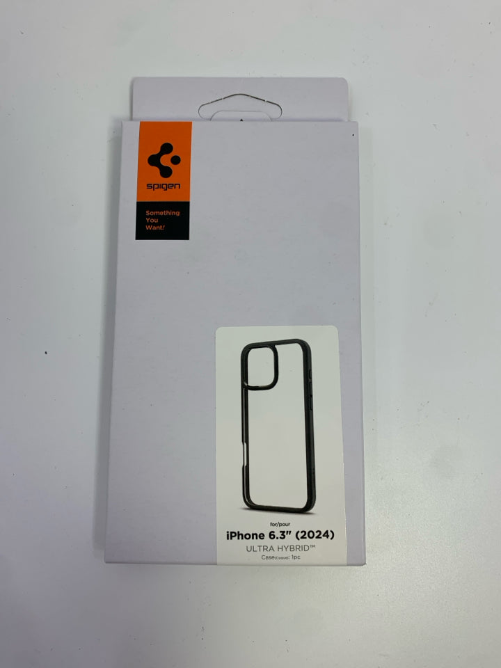 NIP SPIGEN ULTRA HYBRID IPHONE 6,3" 2024 CASE.