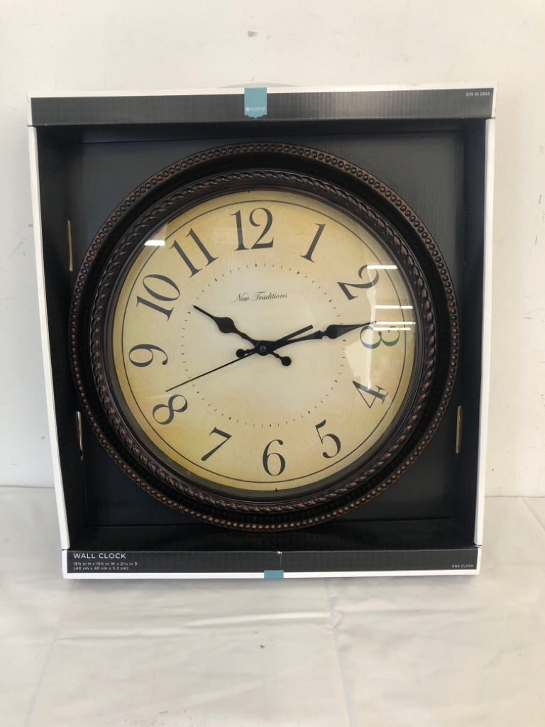 NIB NEW TRADITIONS CLOCK.