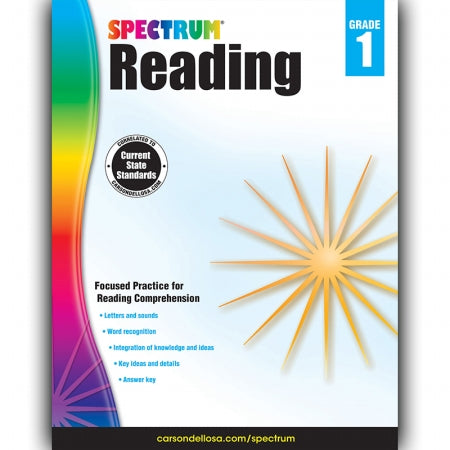 Spectrum Reading Workbook Grade 1 - Spectrum
