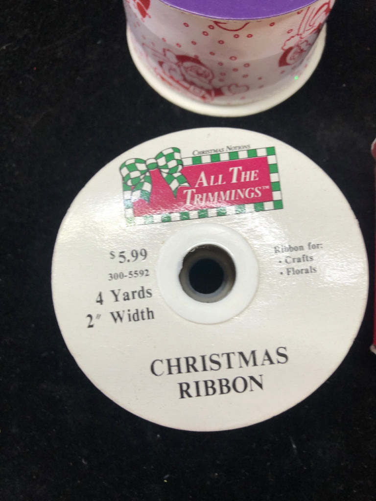 ASSORTED HOLIDAY RIBBON