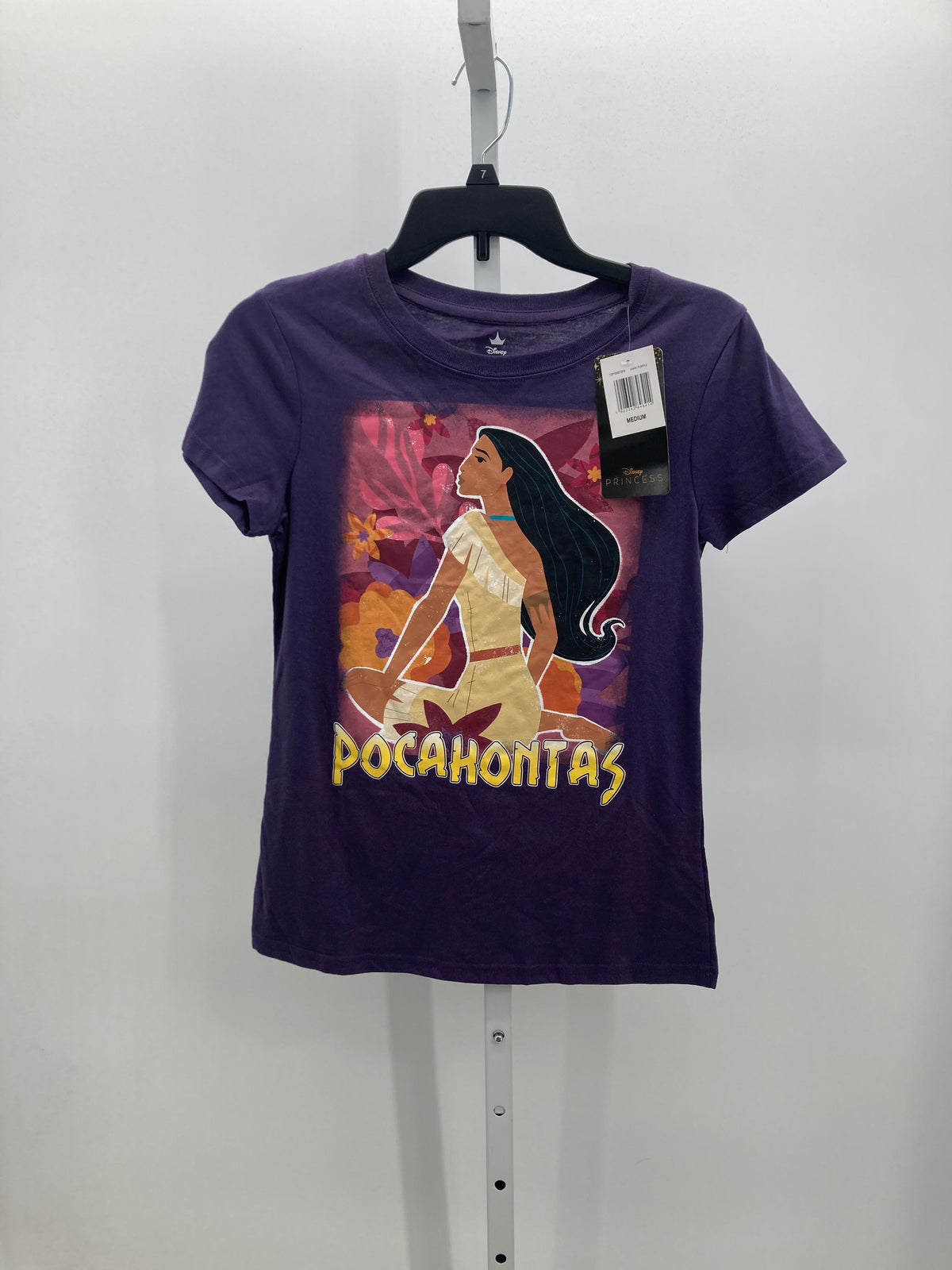 Disney Princess Size Medium Juniors Short Sleeve Shirt