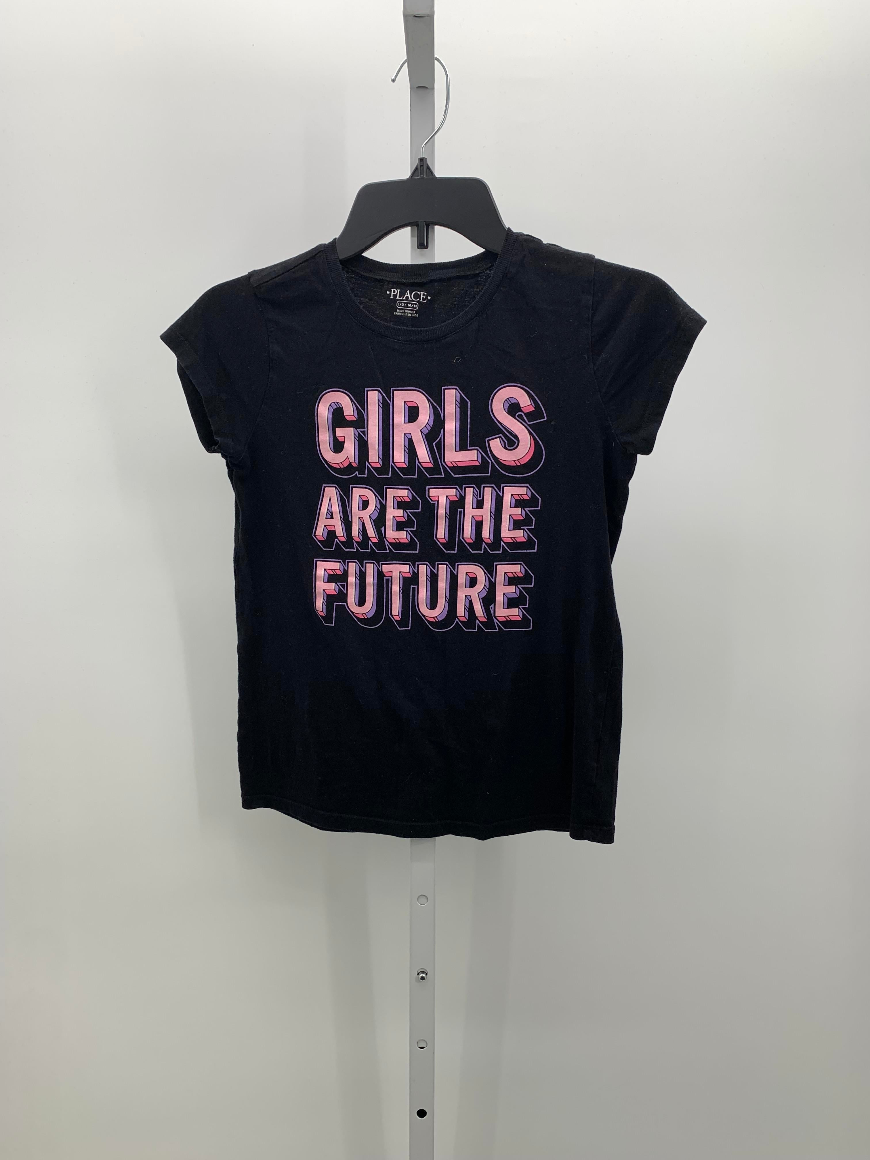 Children's Place Size 10-12 Girls Short Sleeve Shirt