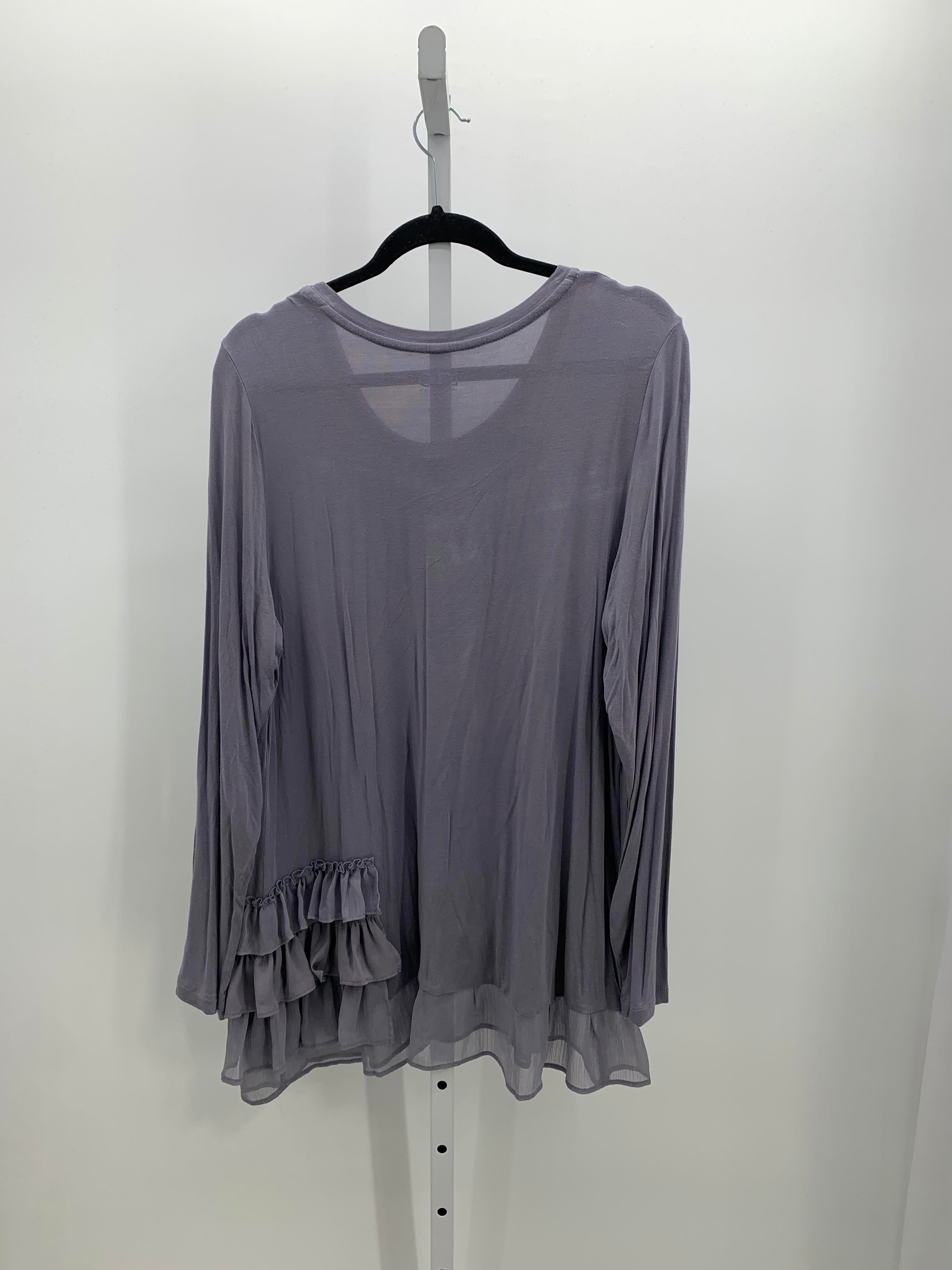 LOGO Size Extra Large Misses Long Sleeve Shirt