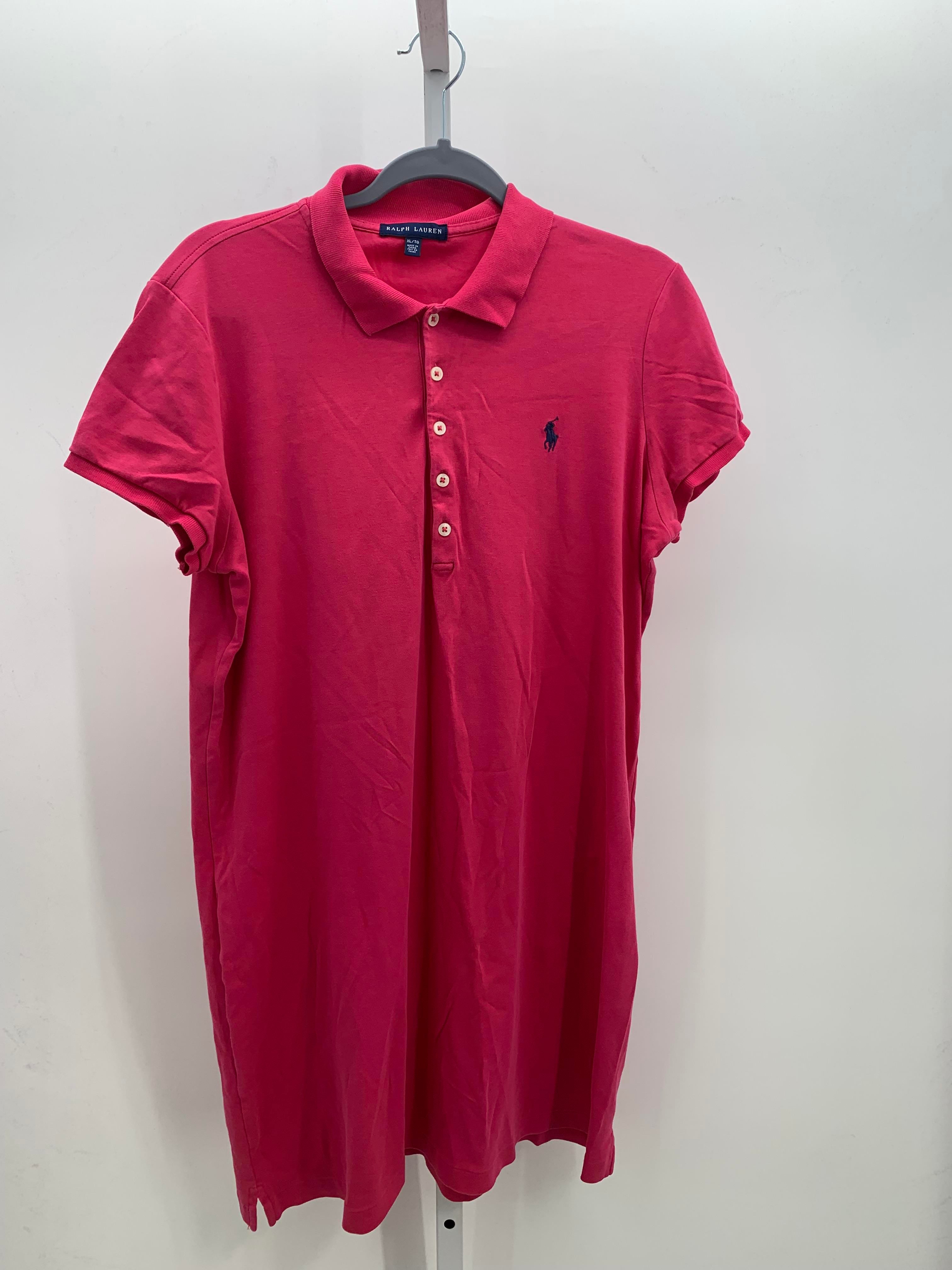 Ralph Lauren Size Extra Large Misses Short Sleeve Dress