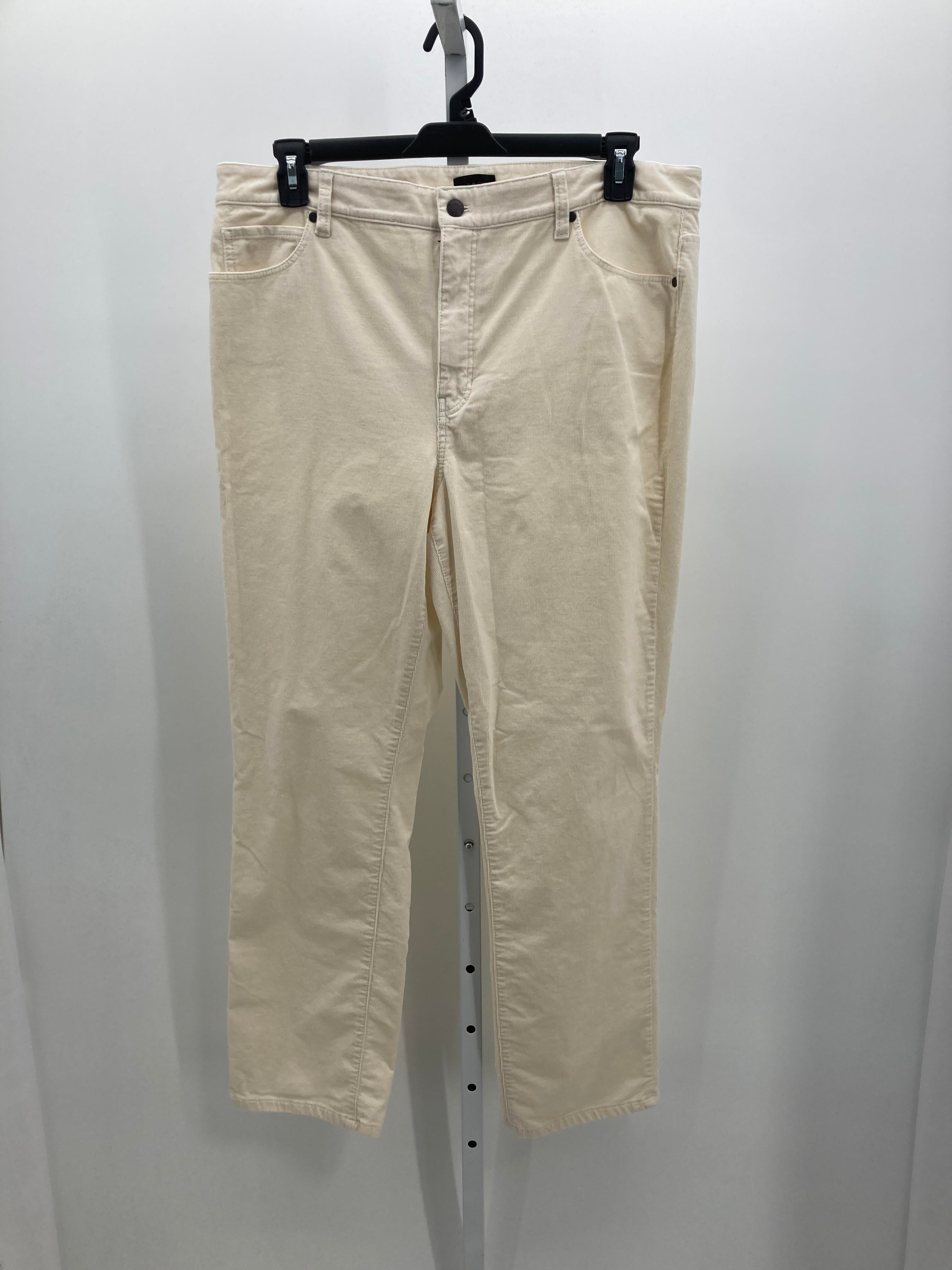 Talbots Size 16 Misses Corduroy Pants