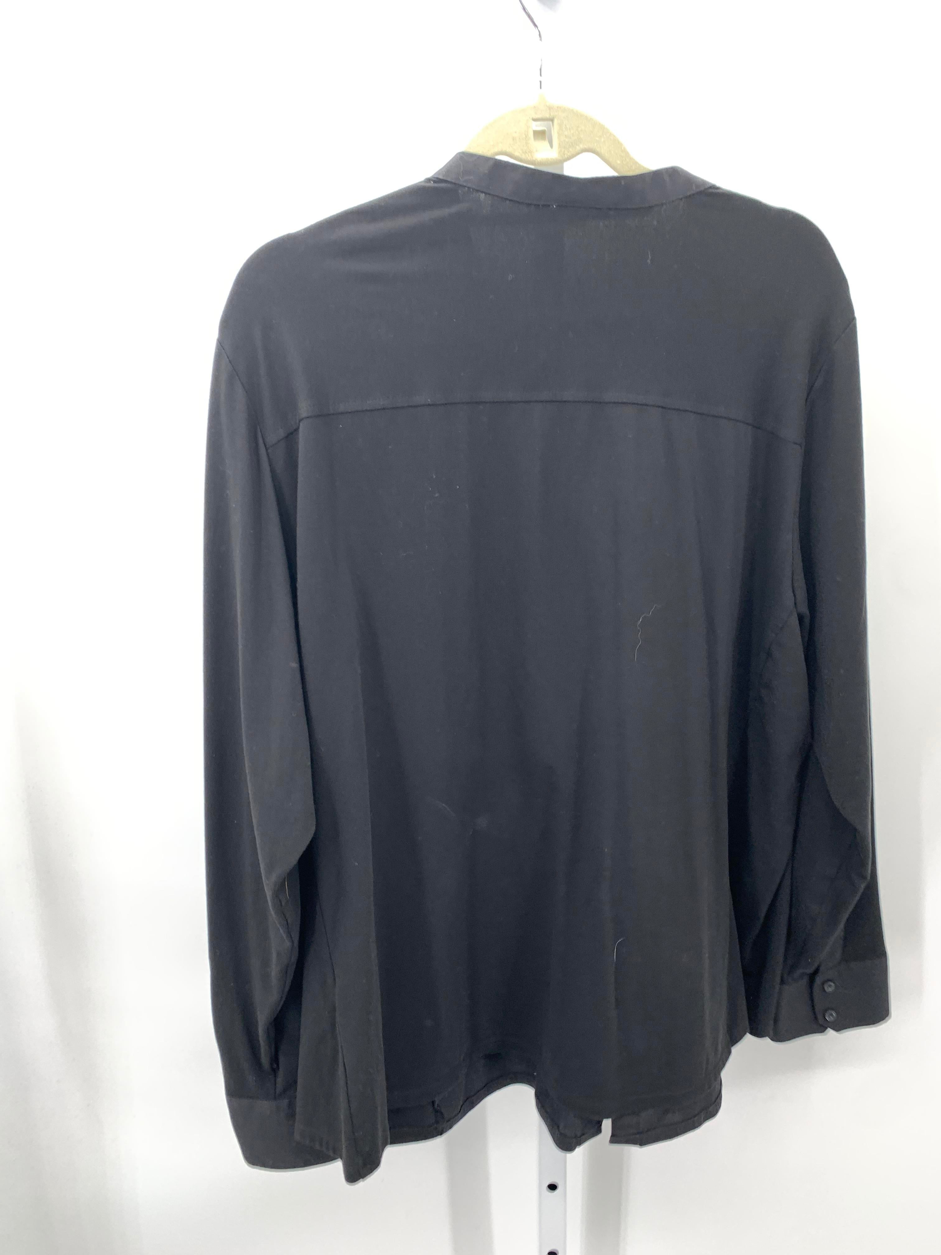 Calvin Klein Size 2X Womens Long Sleeve Shirt