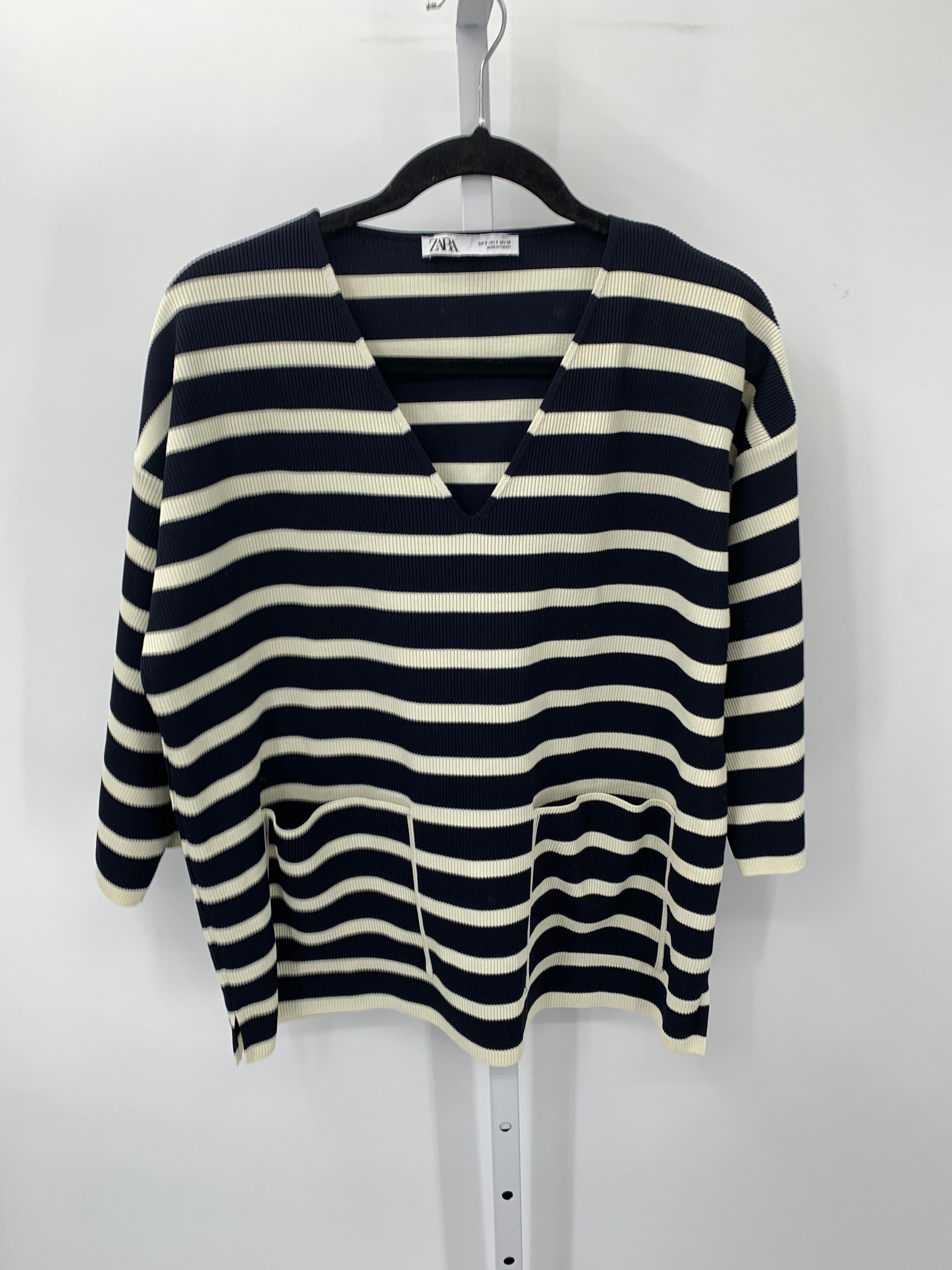 Zara Size Small Misses 3/4 Sleeve Sweater