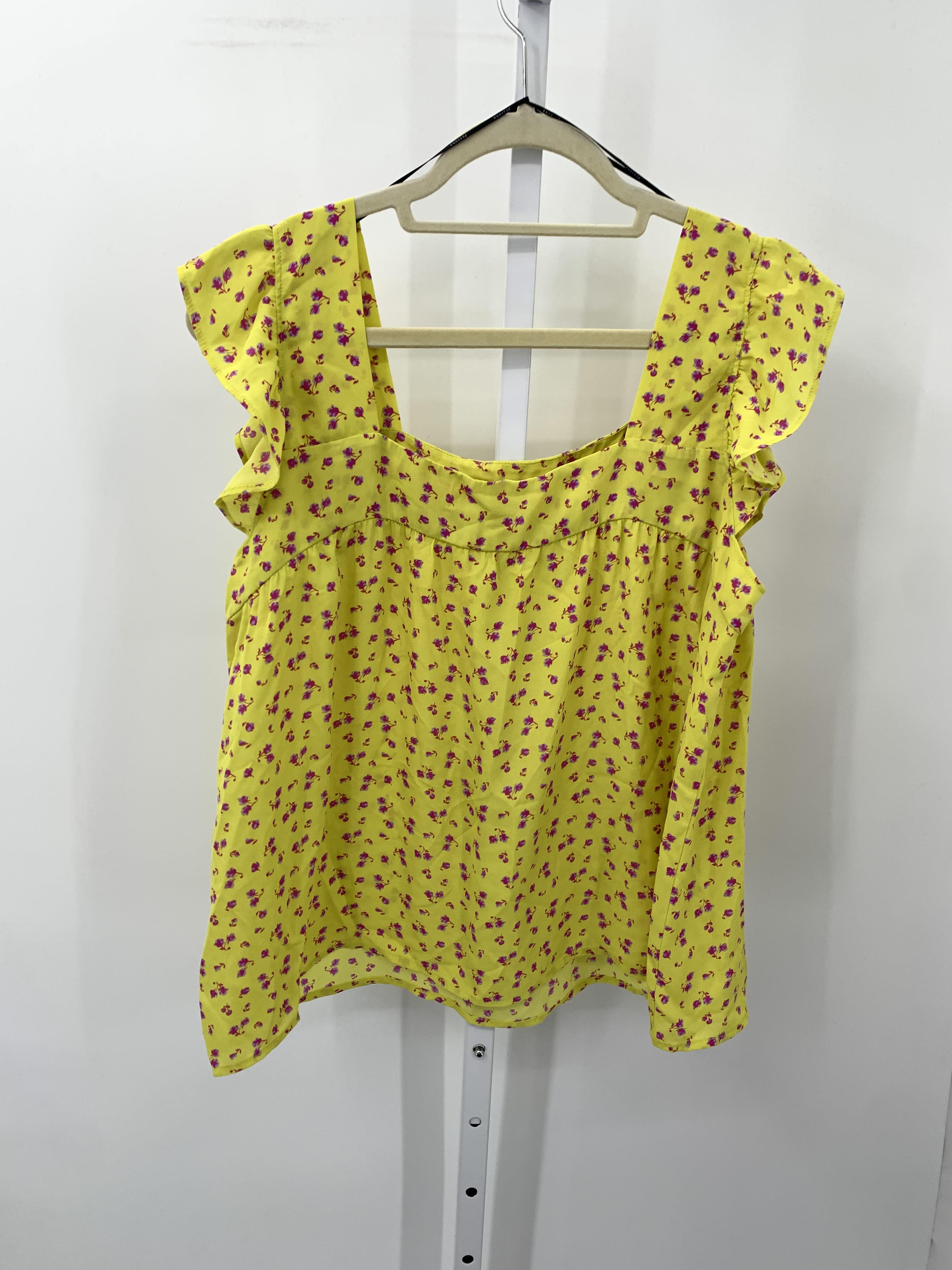 Pleione Size Large Misses Sleeveless Shirt