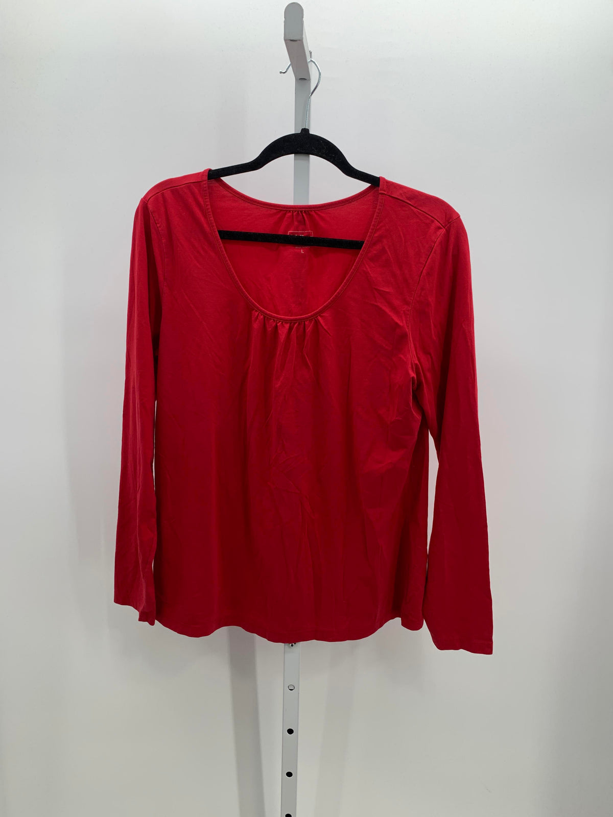 LL Bean Size Large Misses Long Sleeve Shirt