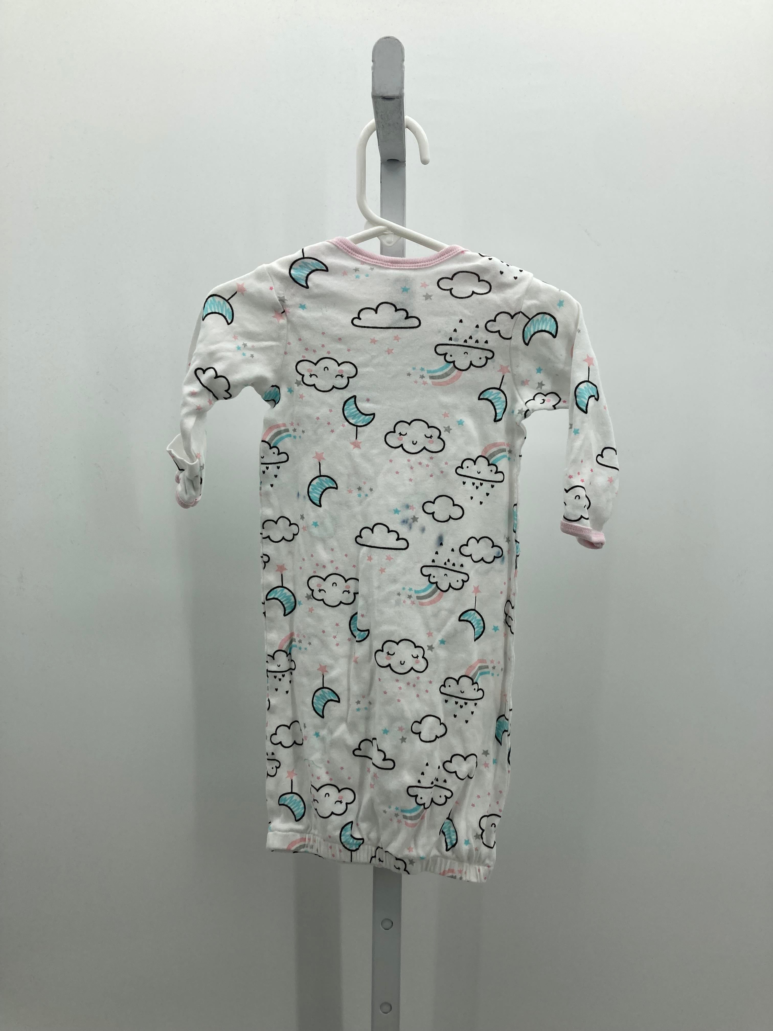 Gerber Size 0-6 Months Girls Gown Sleeper