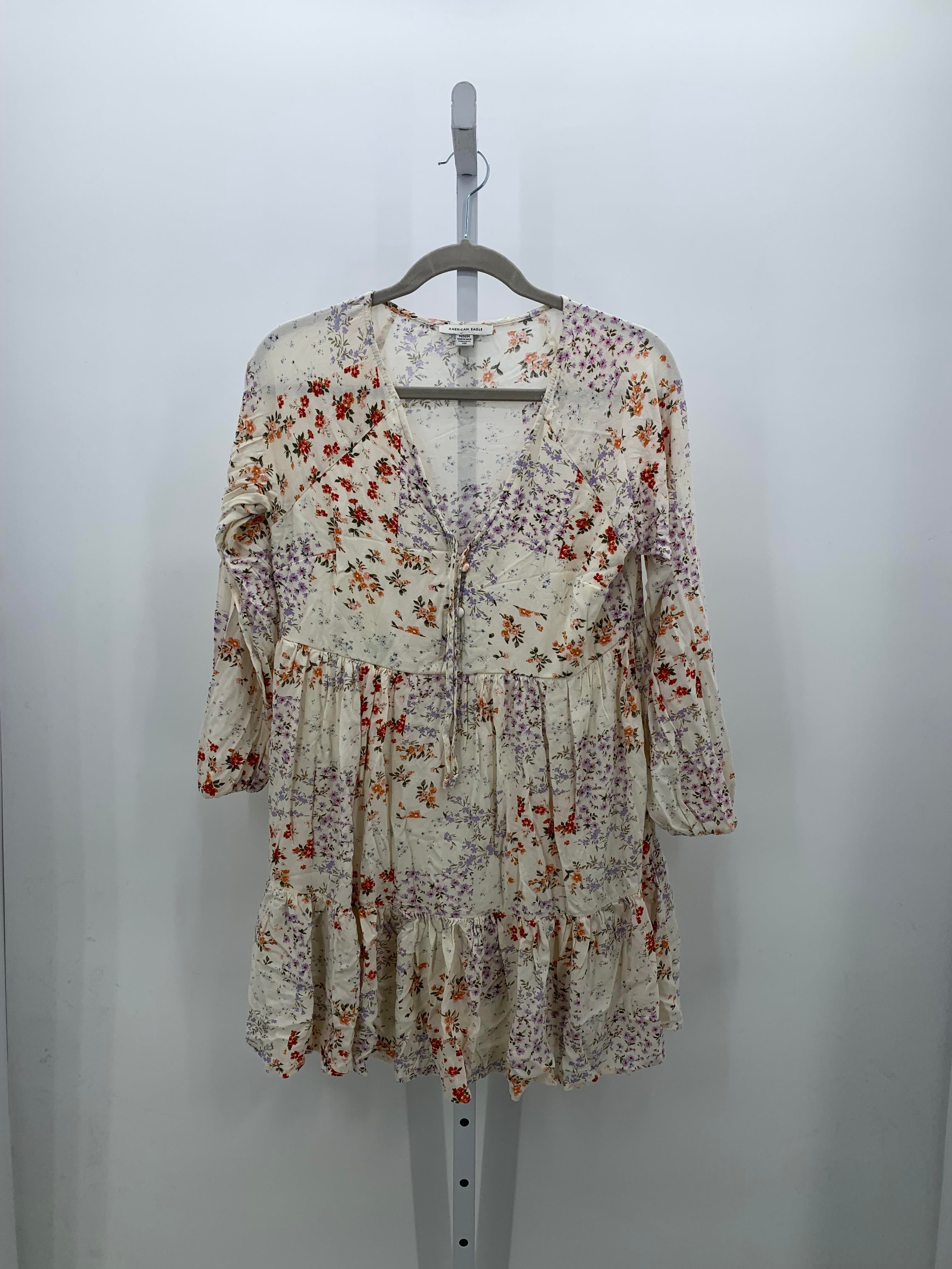 American Eagle Size Medium Juniors Long Sleeve Dress
