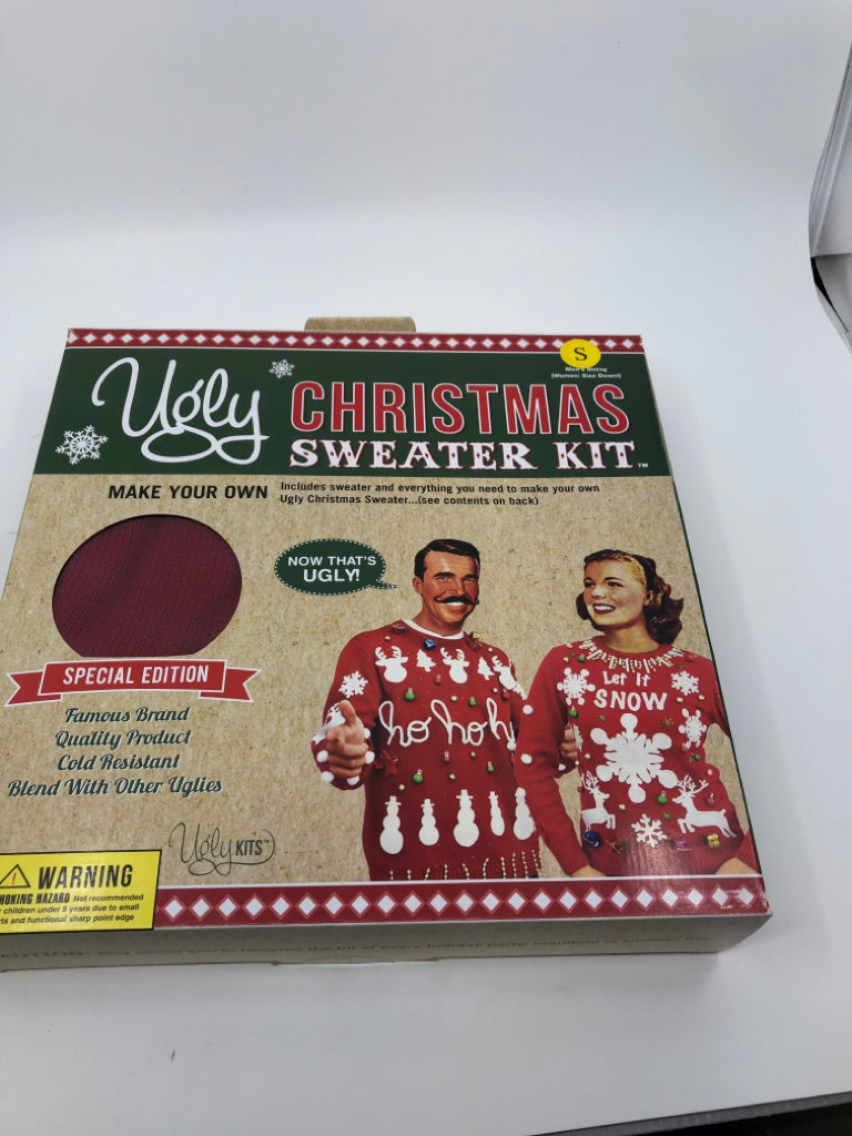 NIB UGLY SWEATER KIT.