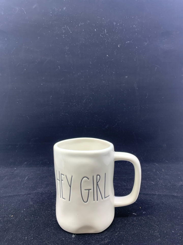 RAE DUNN "HEY GIRL" MUG.