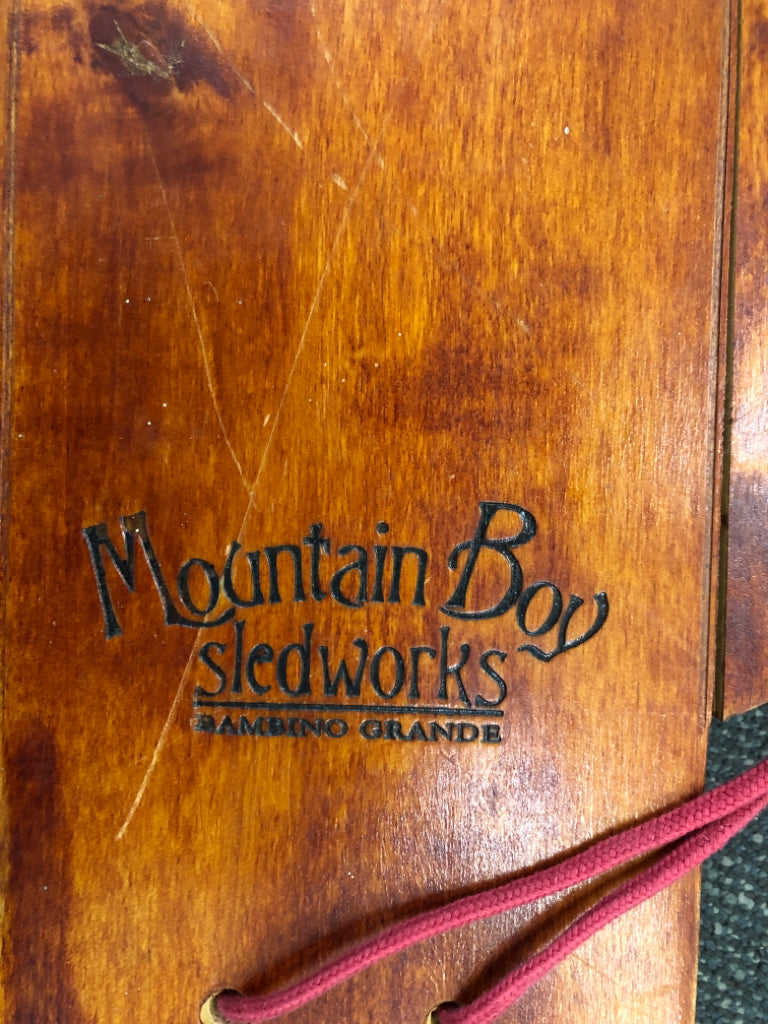 MOUNTAIN BOY SLEDWORKS SLED.