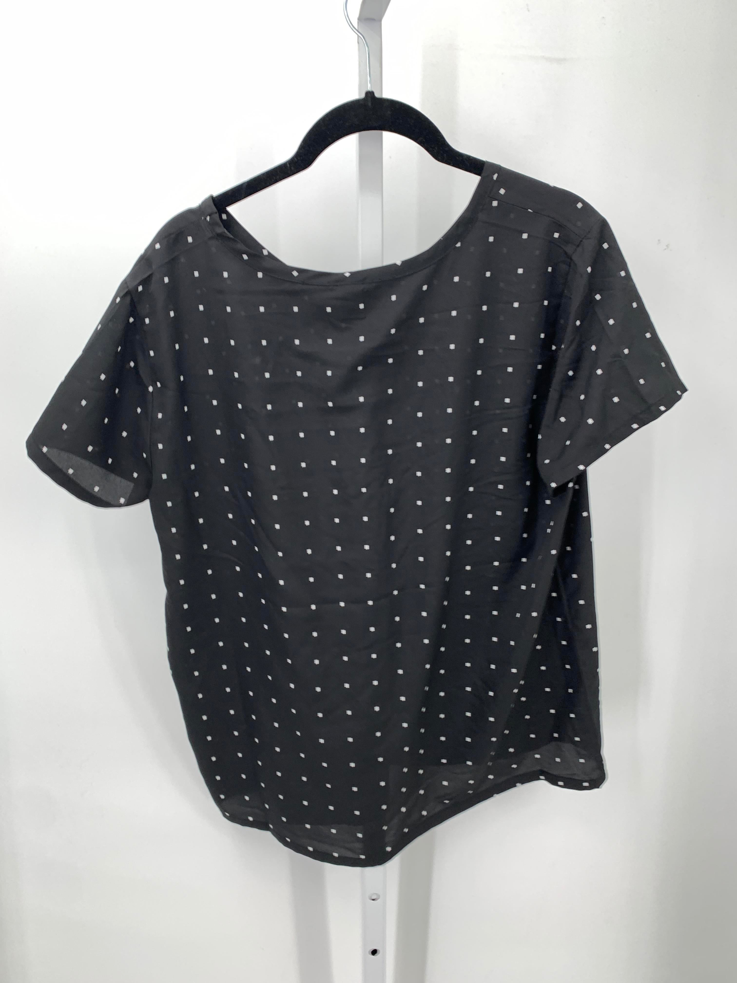 Old Navy Size Large Misses Short Sleeve Shirt