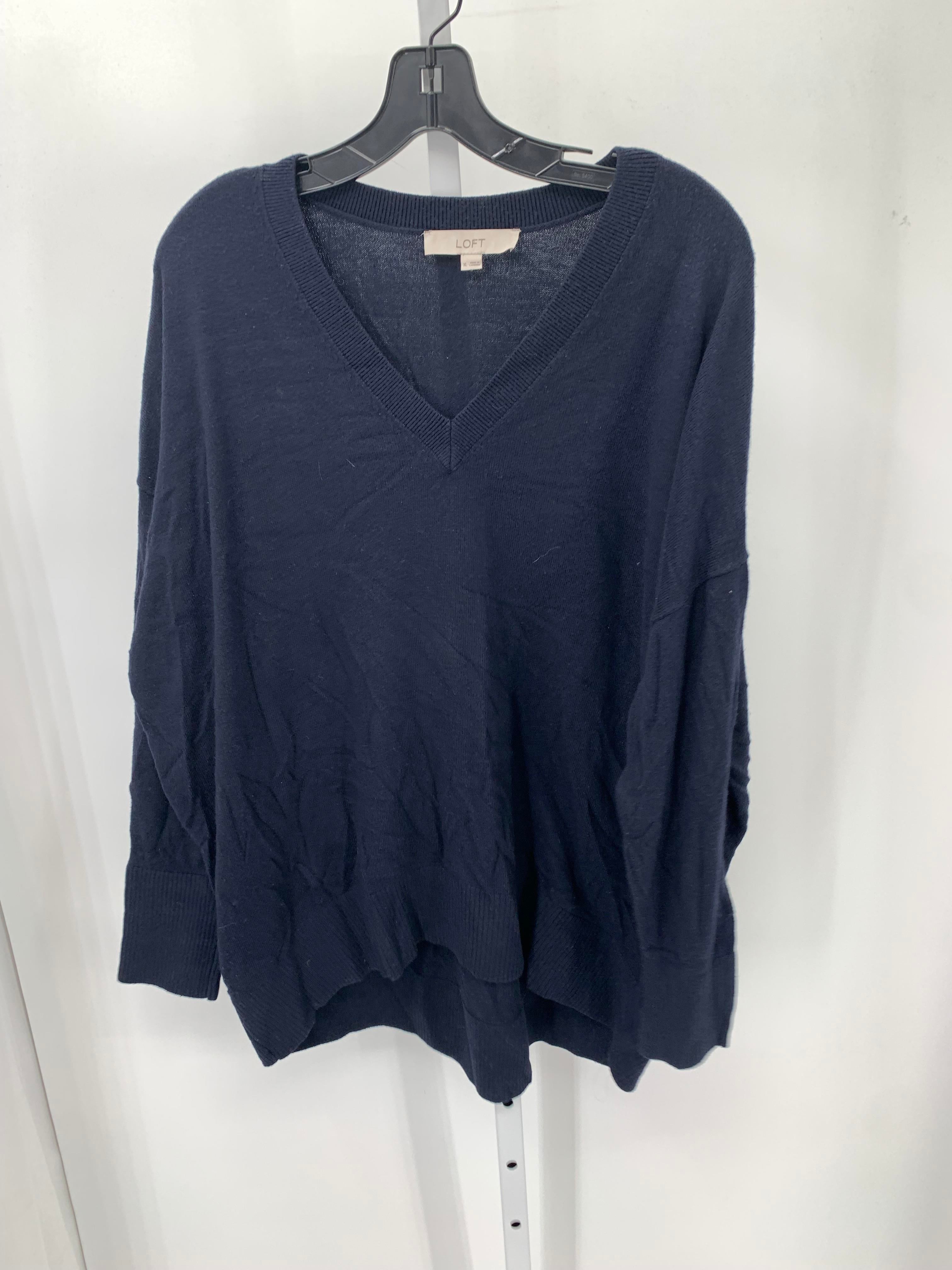 Loft Size Extra Large Misses Long Slv Sweater