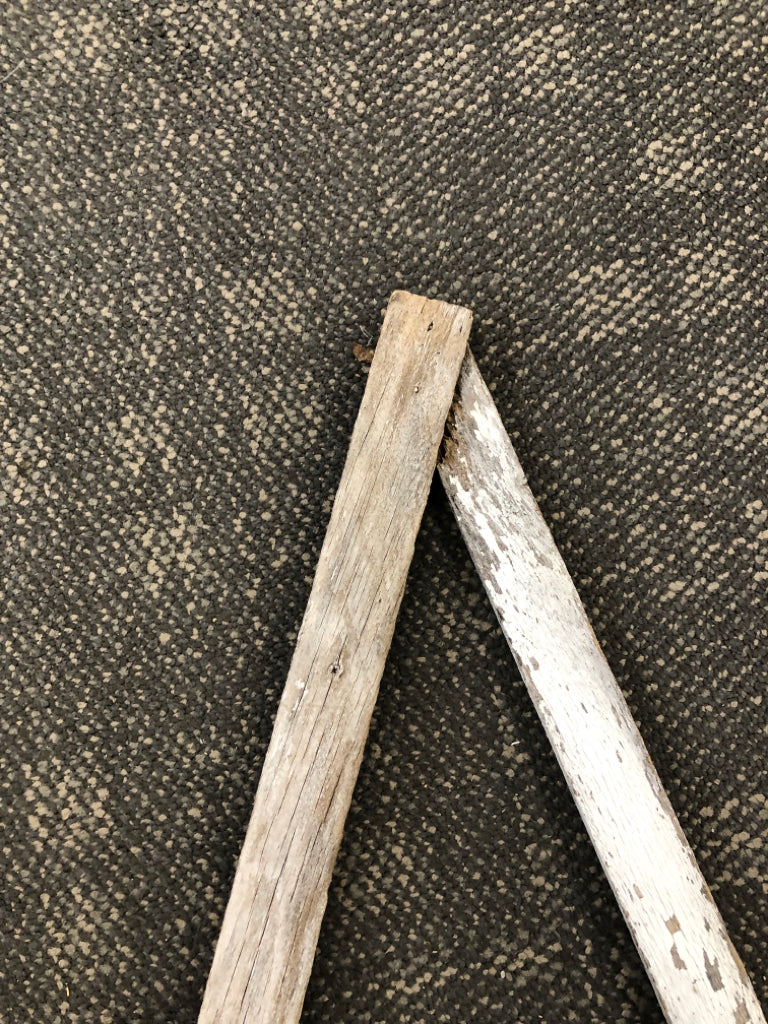 RUSTIC WOODEN STAR.