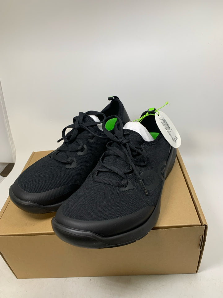 Oofos Sport Black Sneakers- New In Box