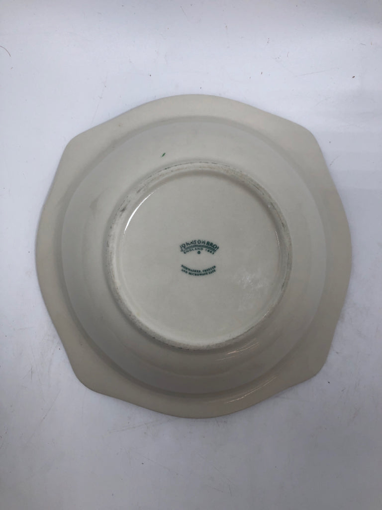 "BUTHIN CASTLE IN 1792" JOHNSON BROS BOWL.