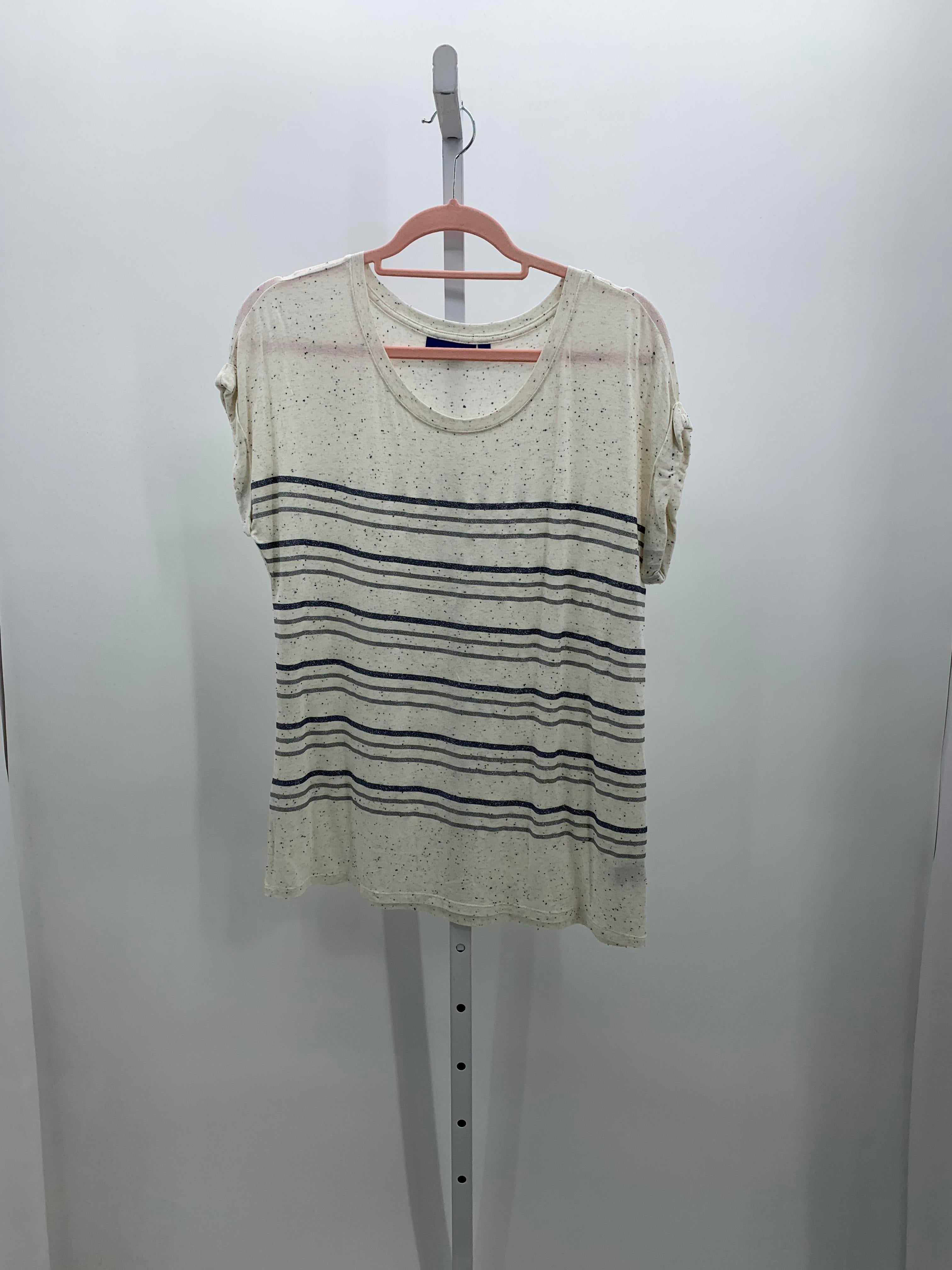 Apt. 9 Size Medium Misses Short Sleeve Shirt