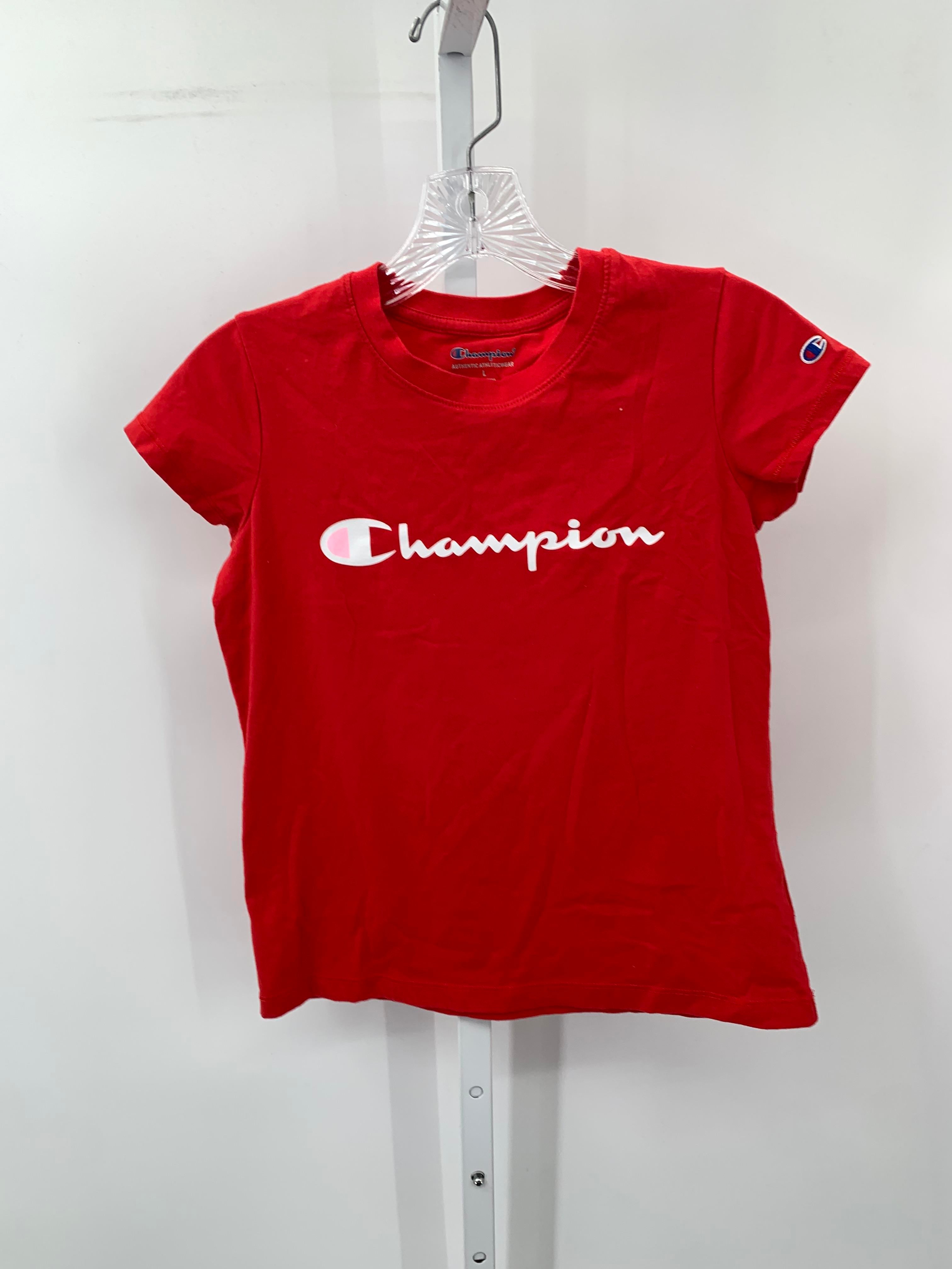 Champion Size 14-16 Girls Short Sleeve Shirt