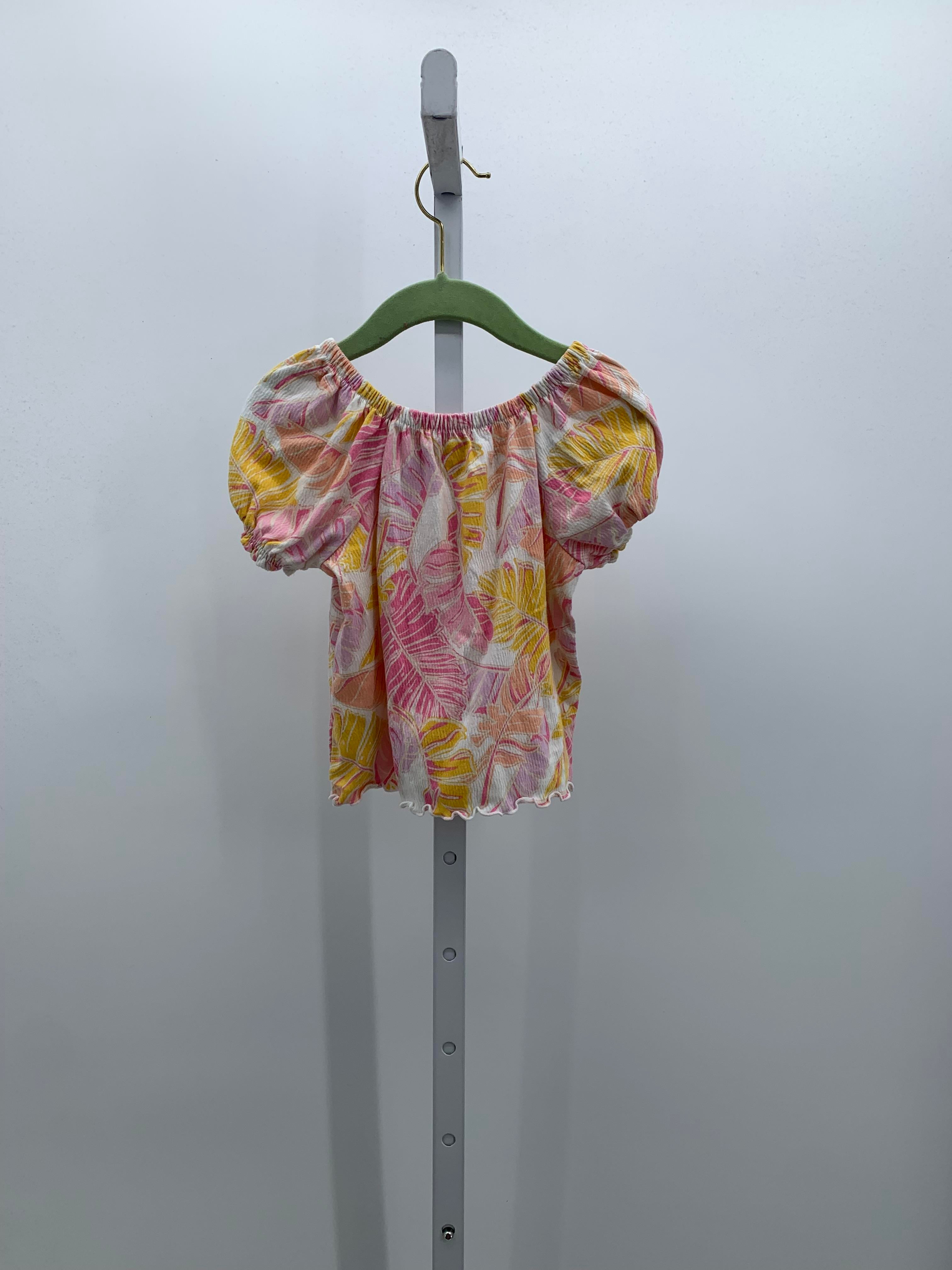 Cat & Jack Size 4T Girls Short Sleeve Shirt