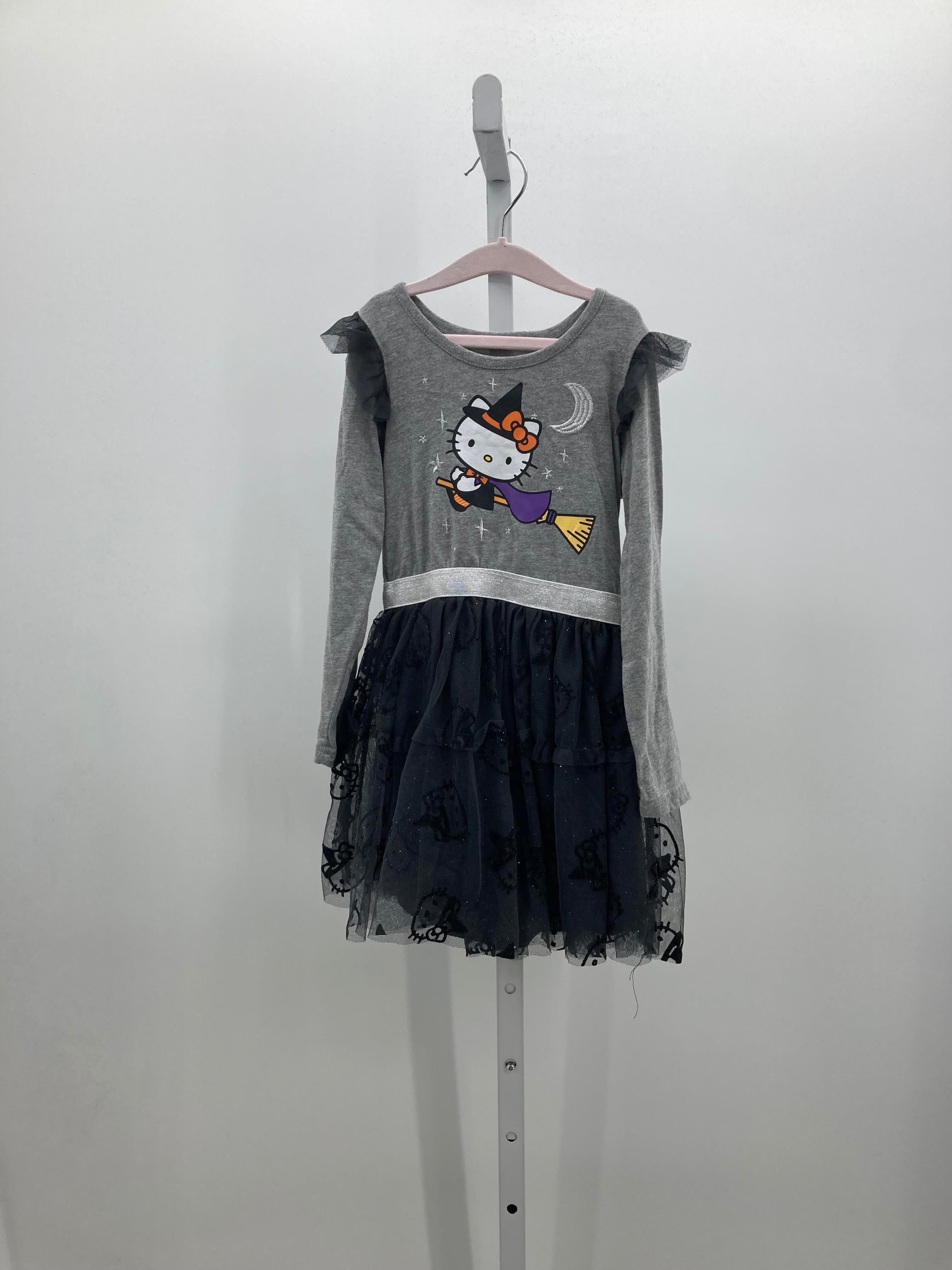 LONG SLV DRESS WITCH KITTY