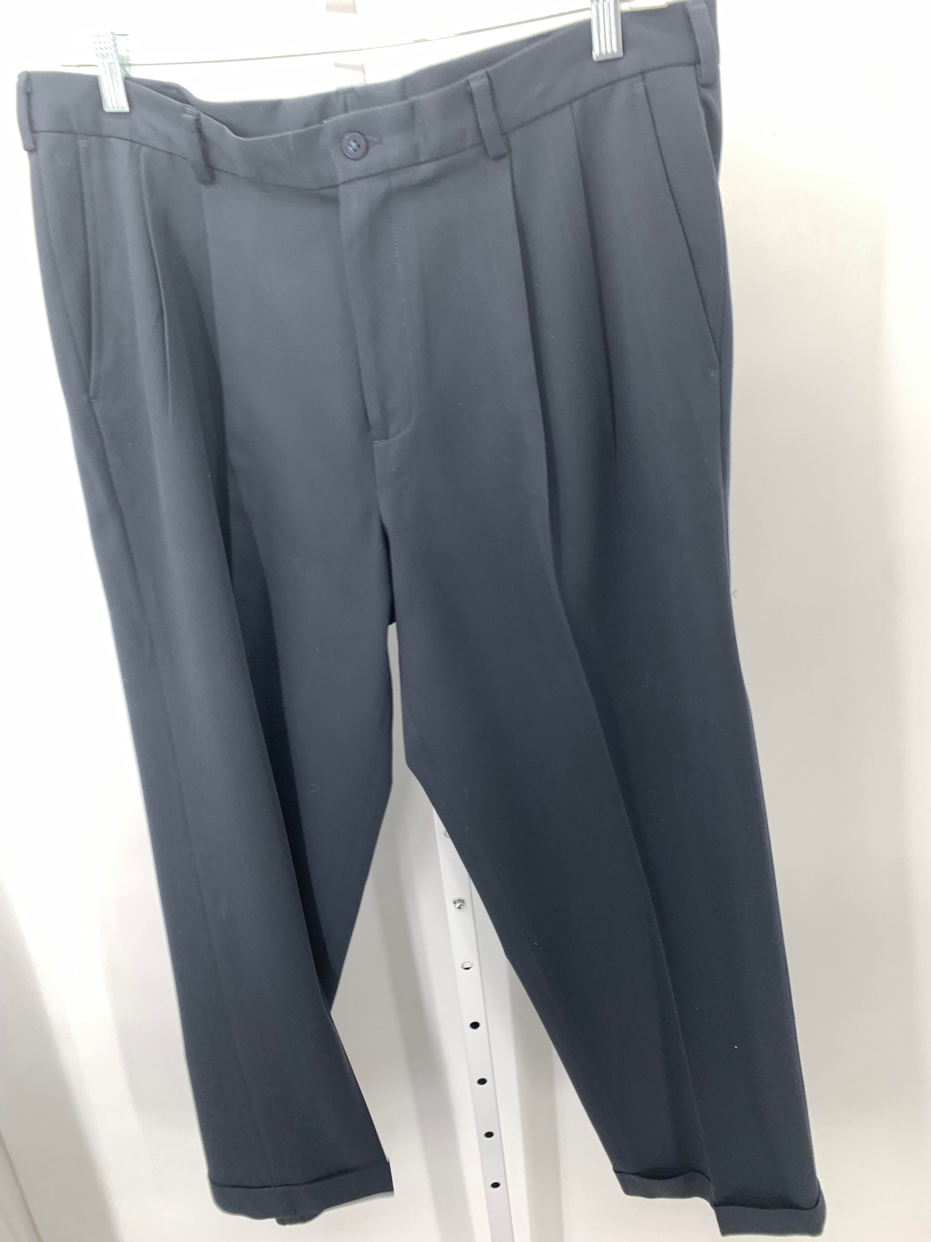 PLEATED FRONT PANTS