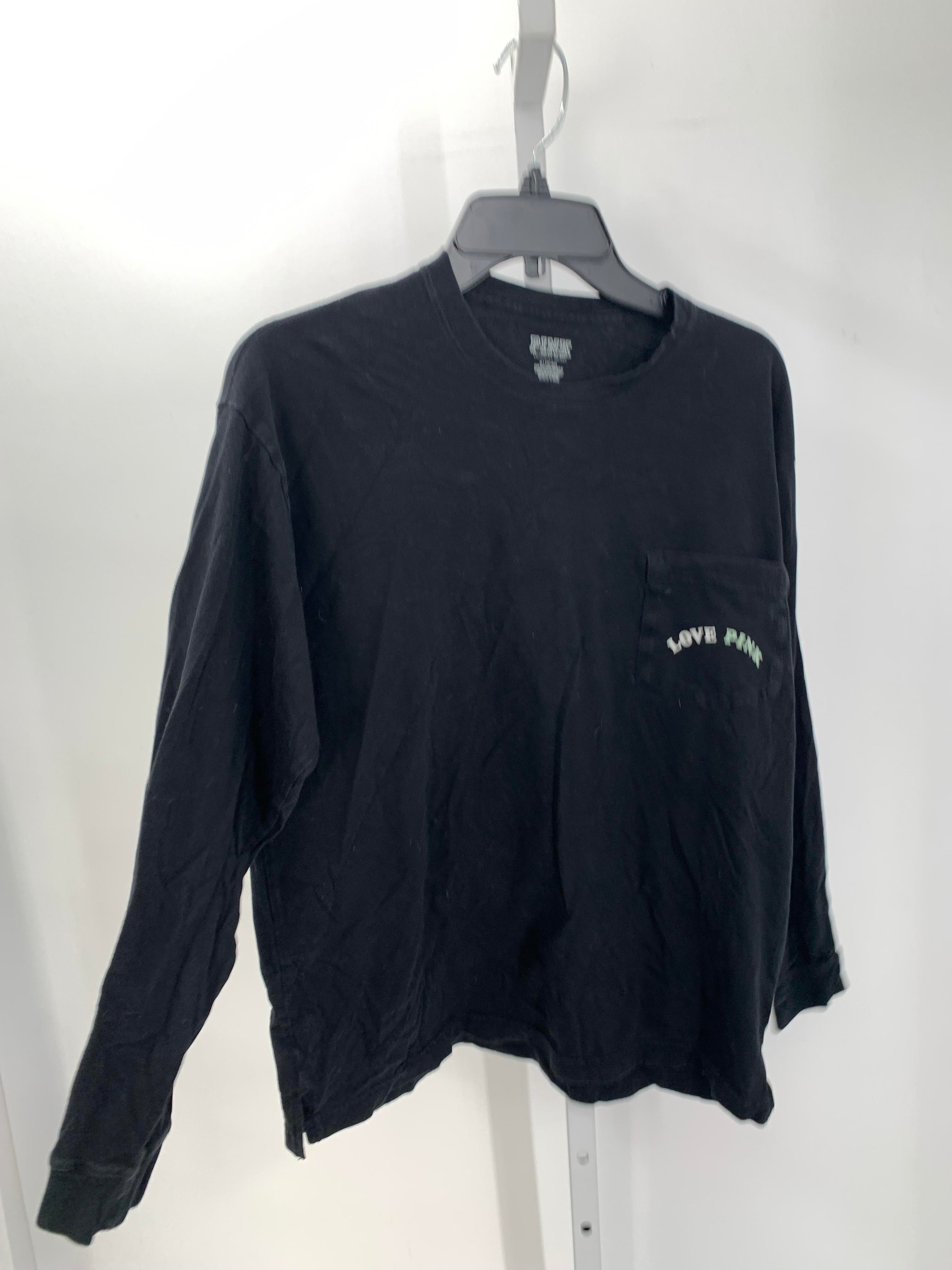 PINK Size Medium Juniors Long Sleeve Shirt