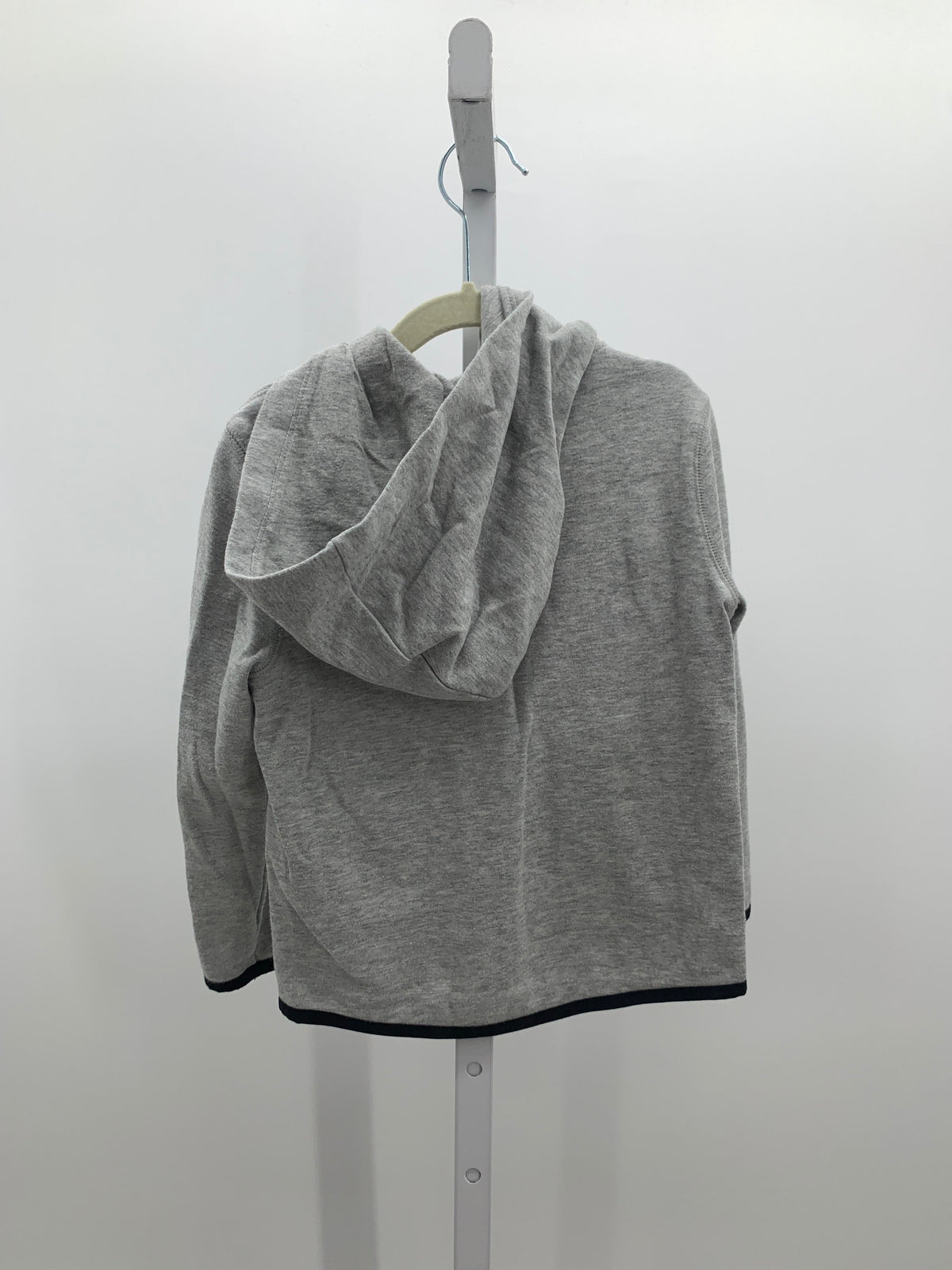 HOODED ZIP KNIT