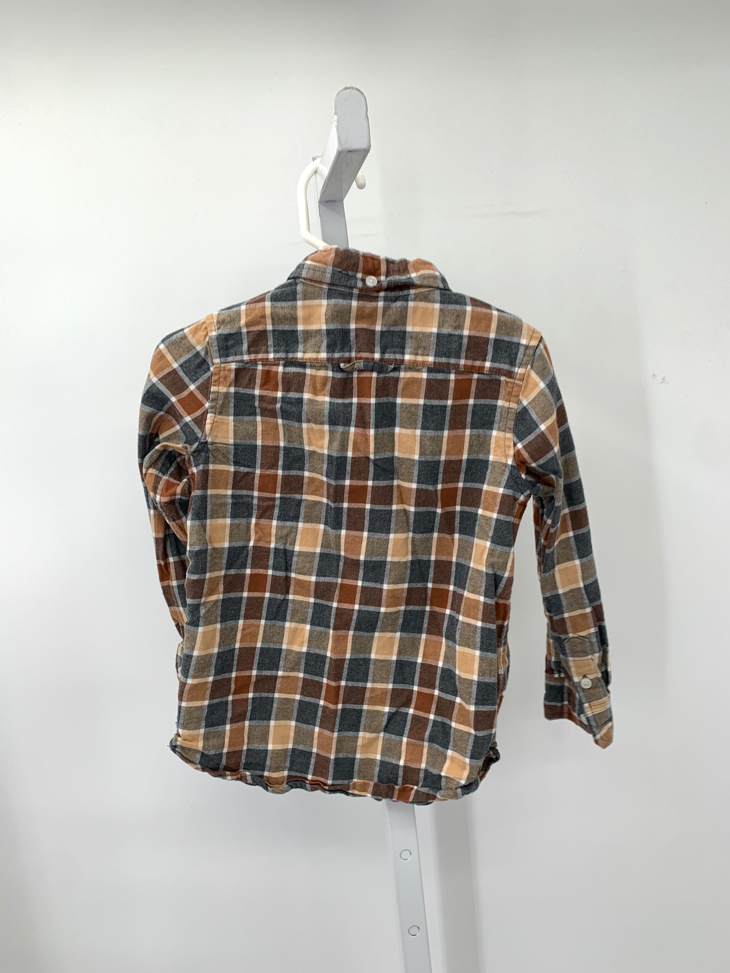 PLAID BTN DOWN