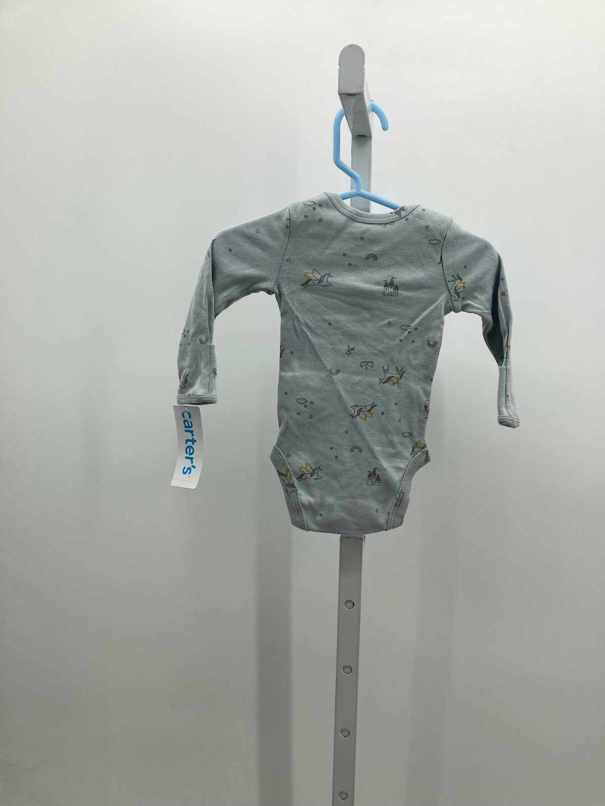Carters Size Newborn Girls Long Sleeve Shirt
