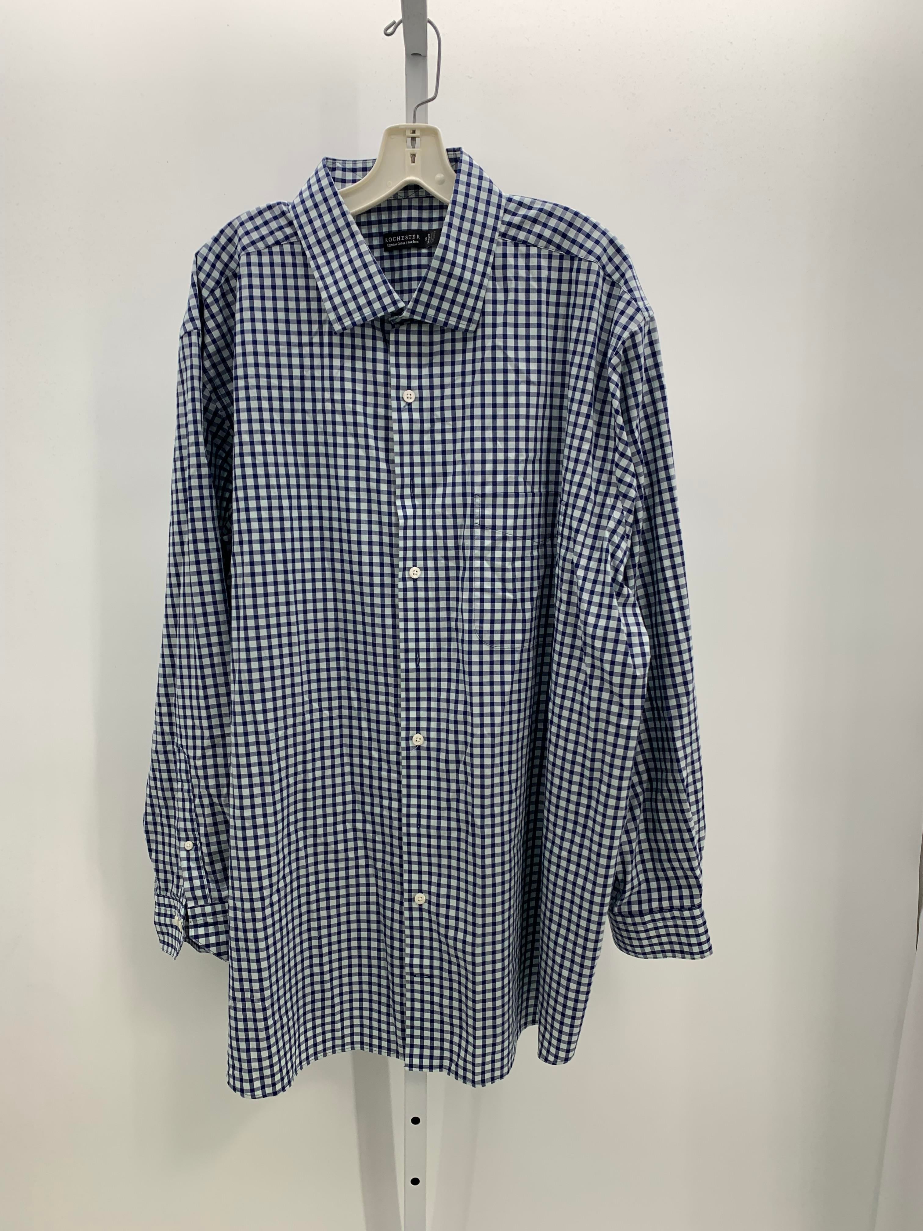 TALL PLAID BTN DOWN.