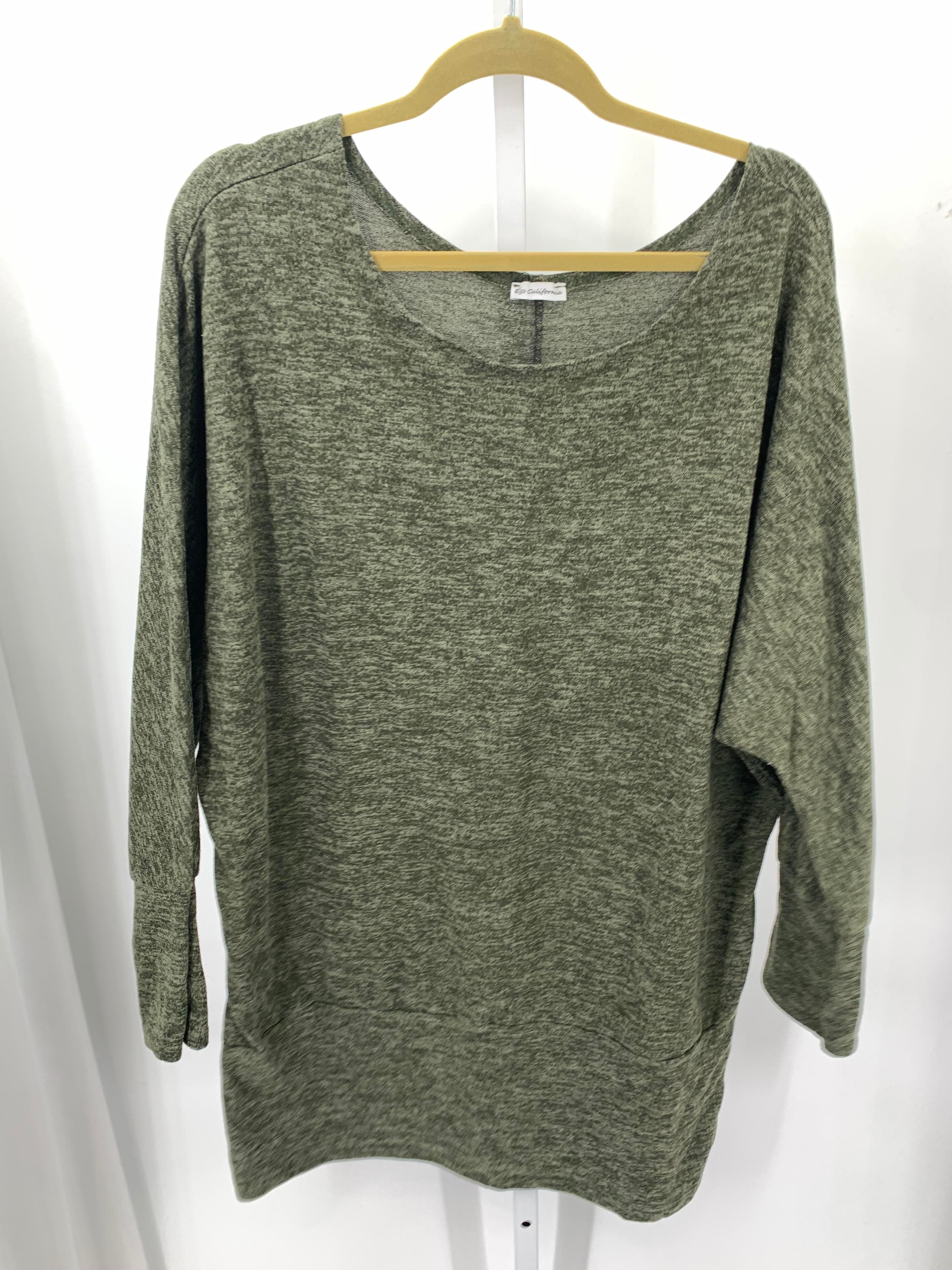 Size 3X Womens Long Sleeve Shirt
