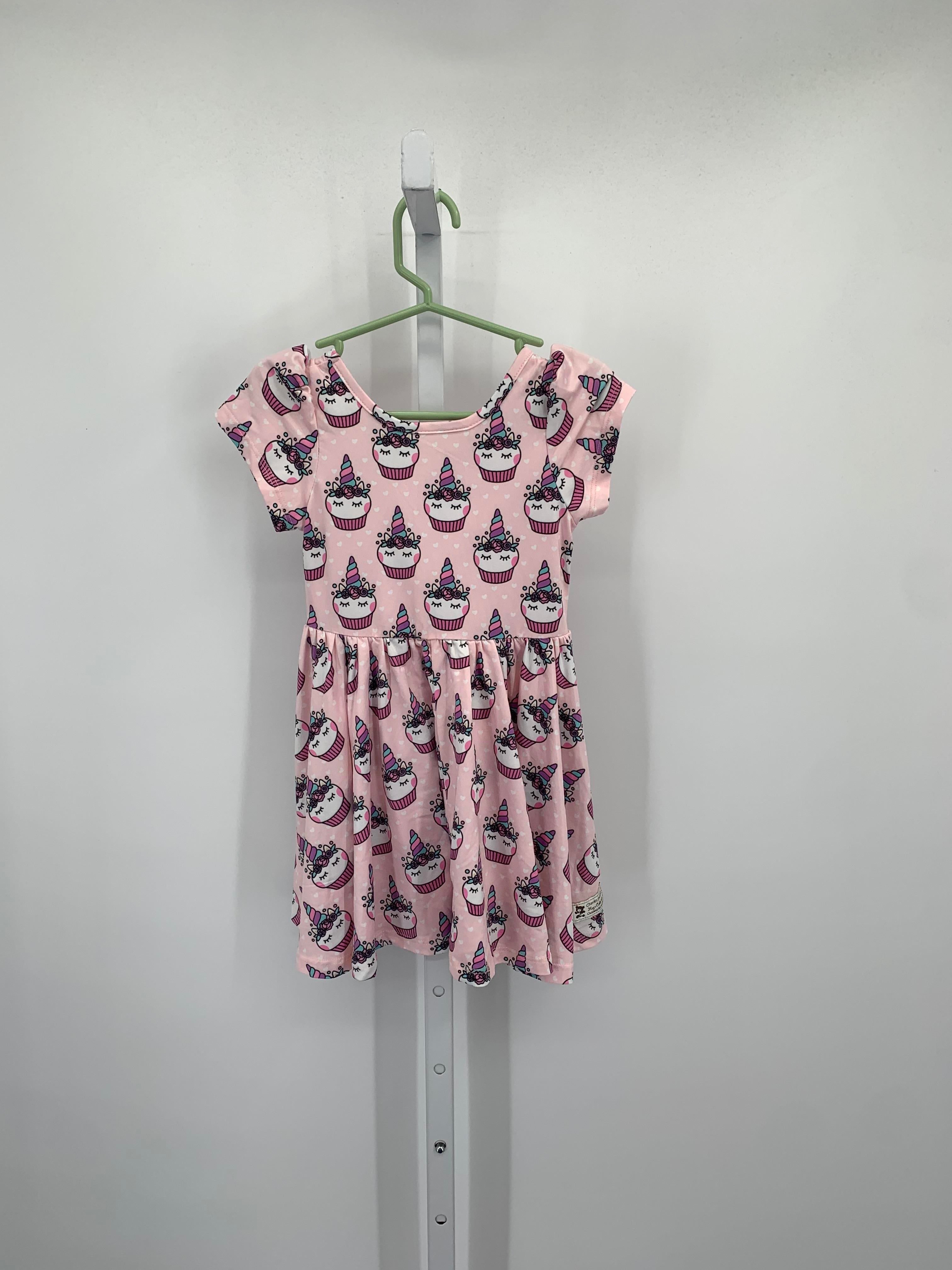 Size 2T Girls Short Sleeve Dress