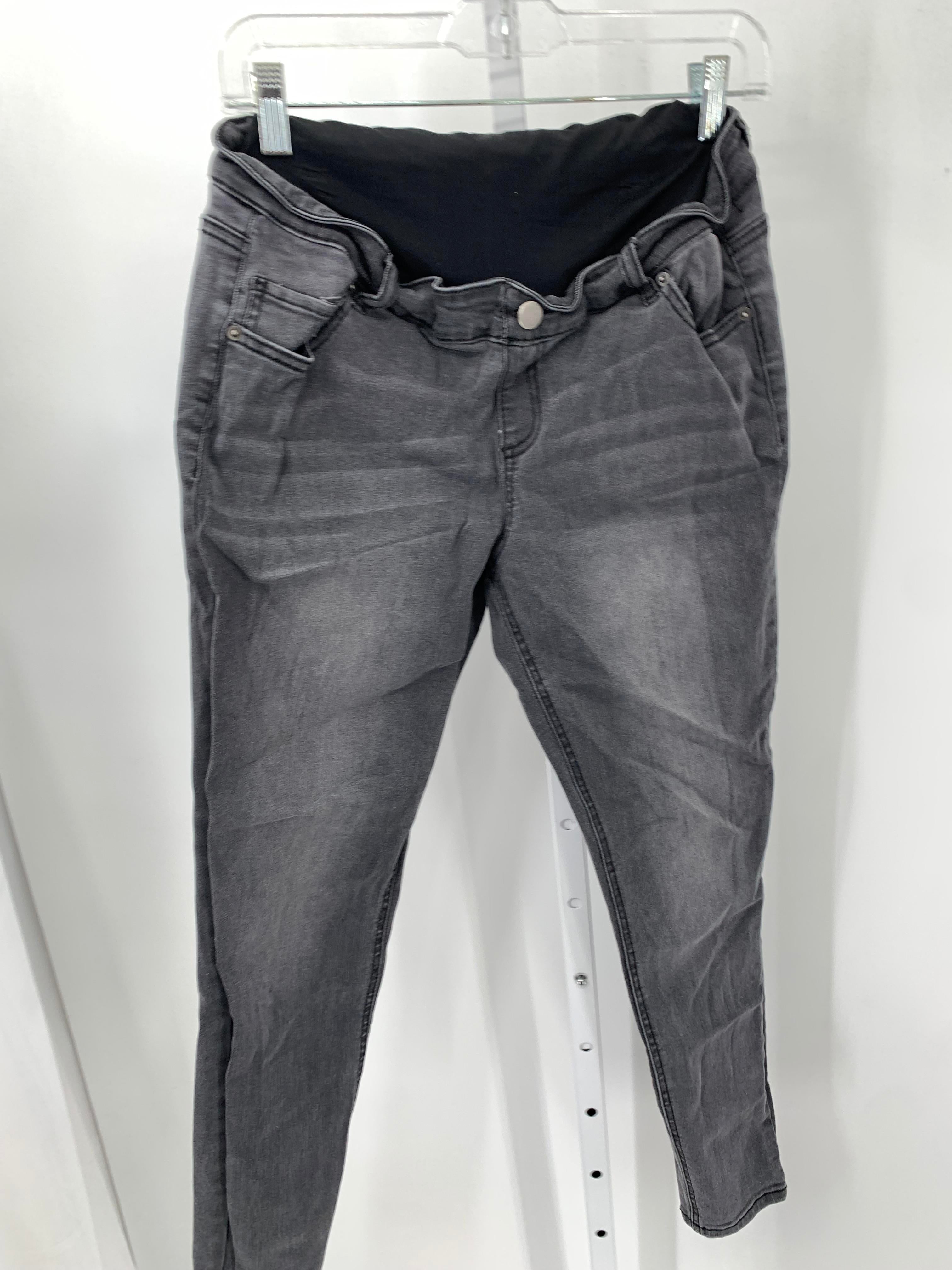 Time and Tru Grey Size Medium Maternity Jeans