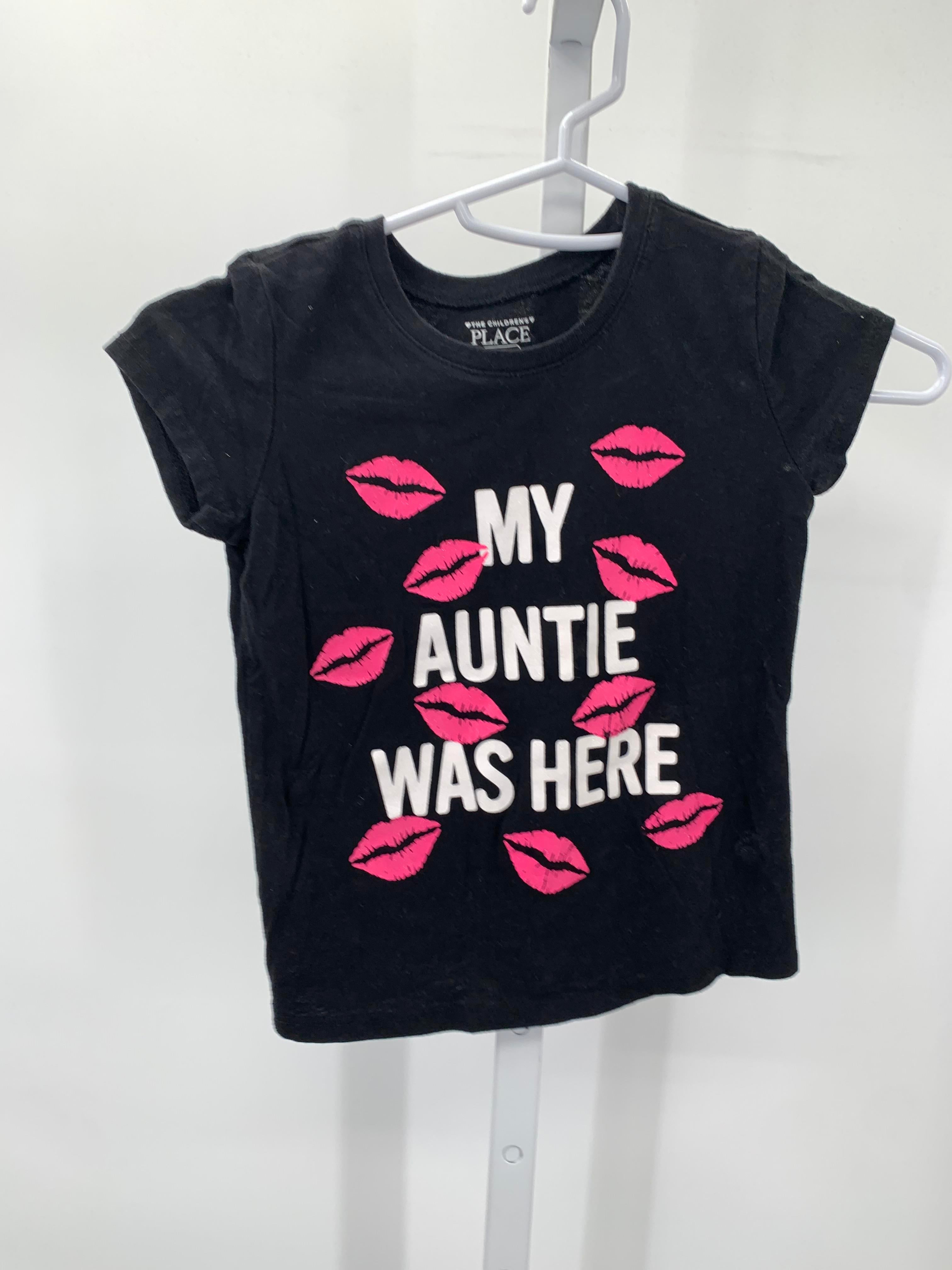 Children's Place Size 4T Girls Short Sleeve Shirt