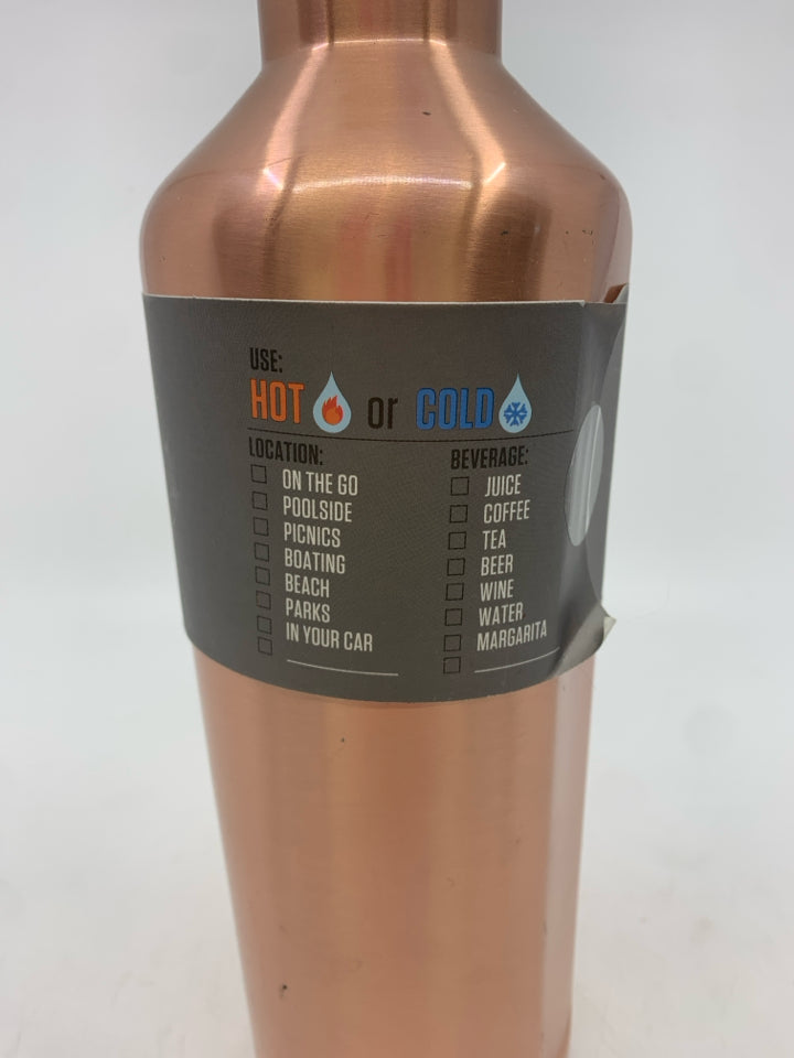 NIP TITANIUM COPPER WINE GROWLER.