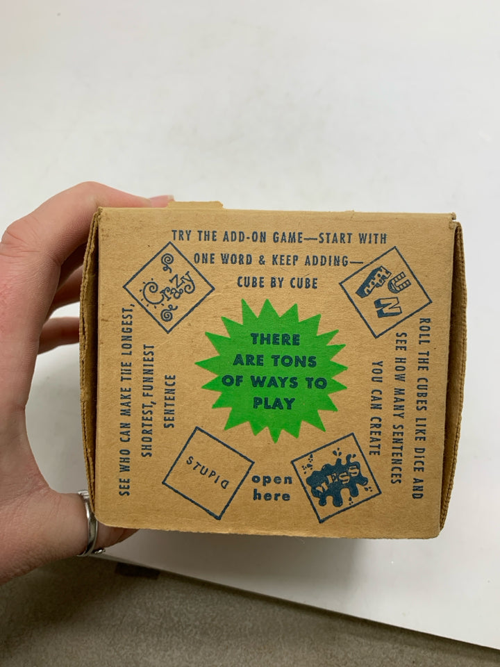 NIB COOL CUBES GAME.