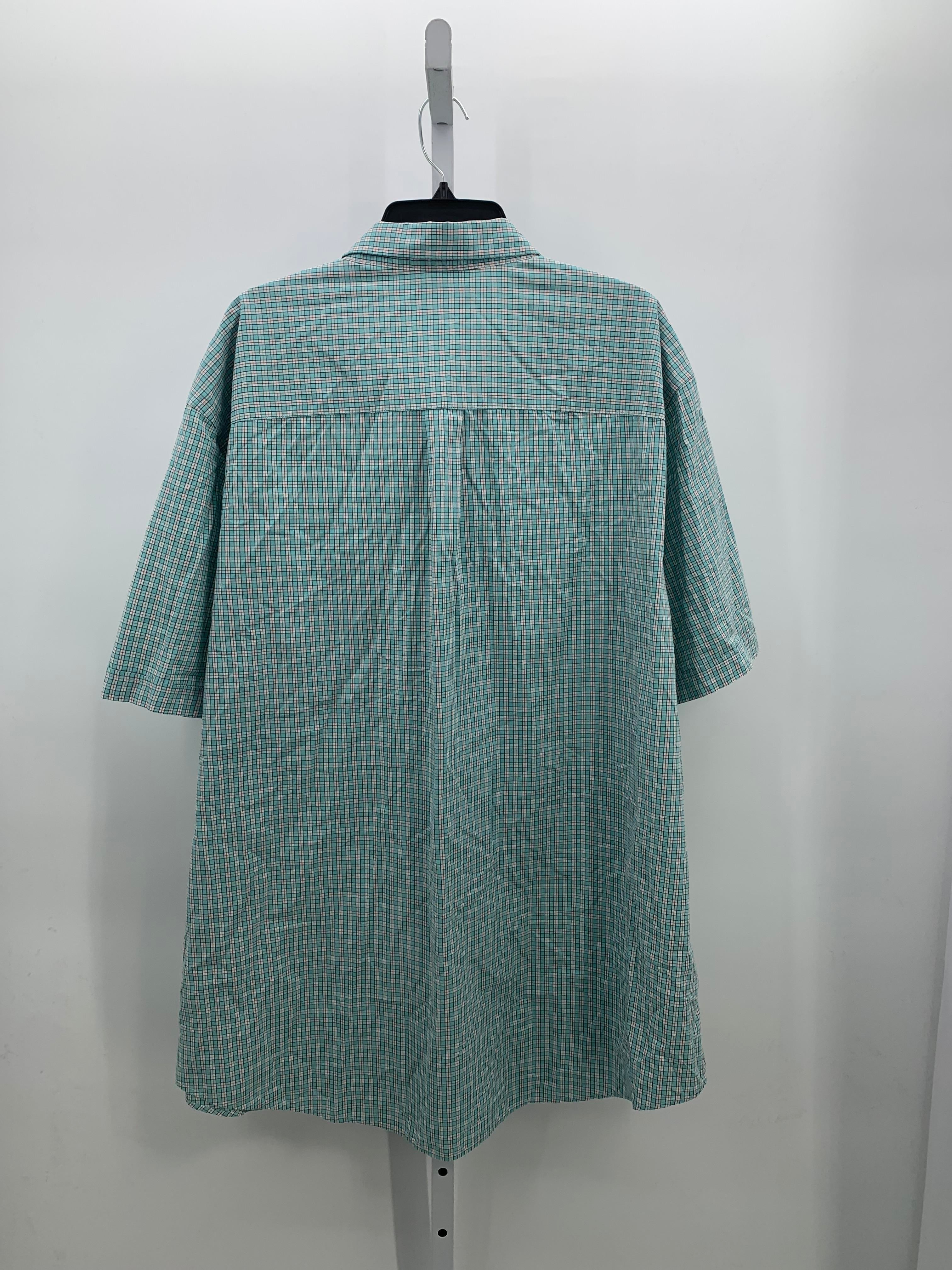 TALL PLAID BTN DOWN