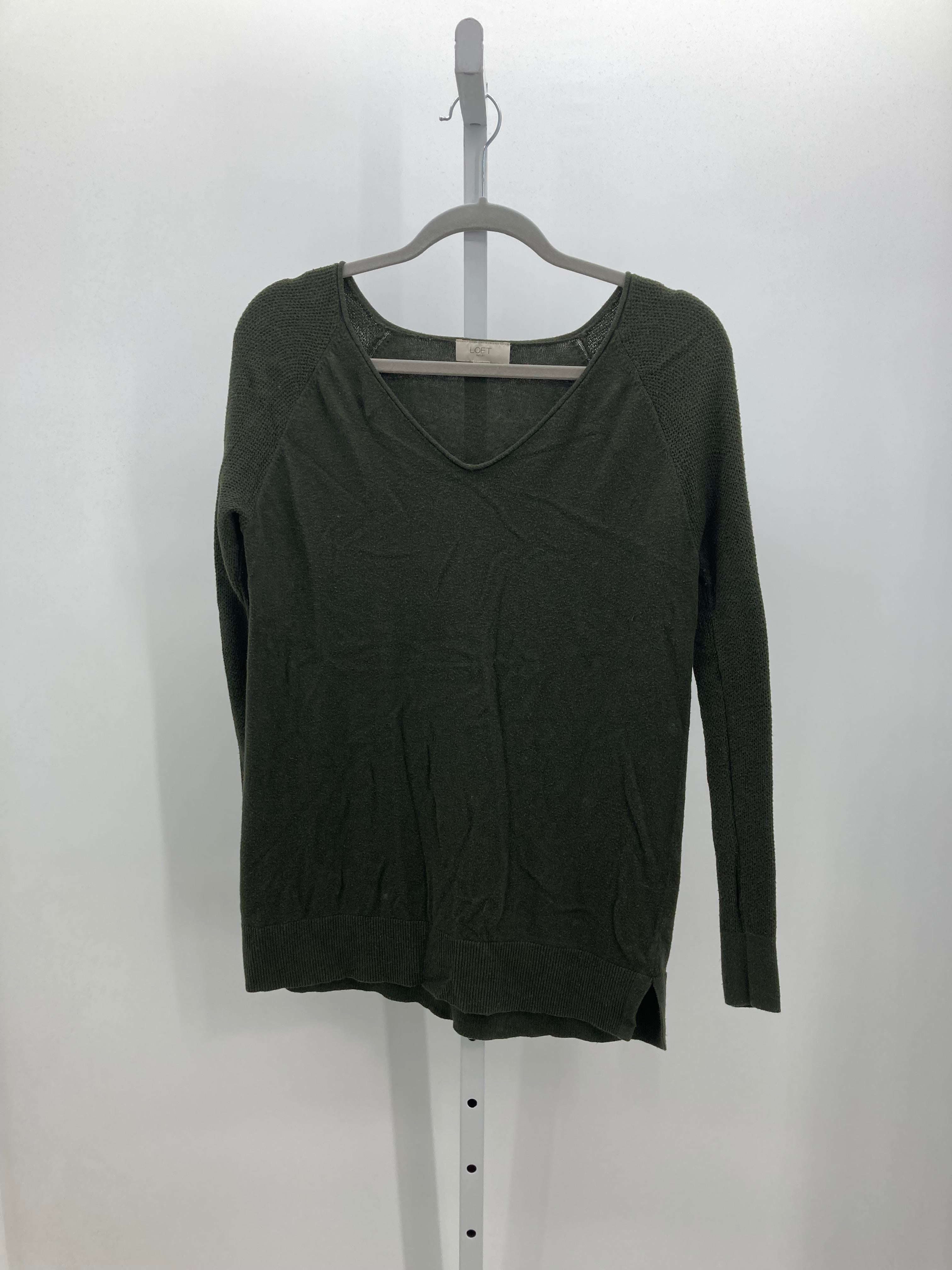Loft Size Medium Misses Long Slv Sweater