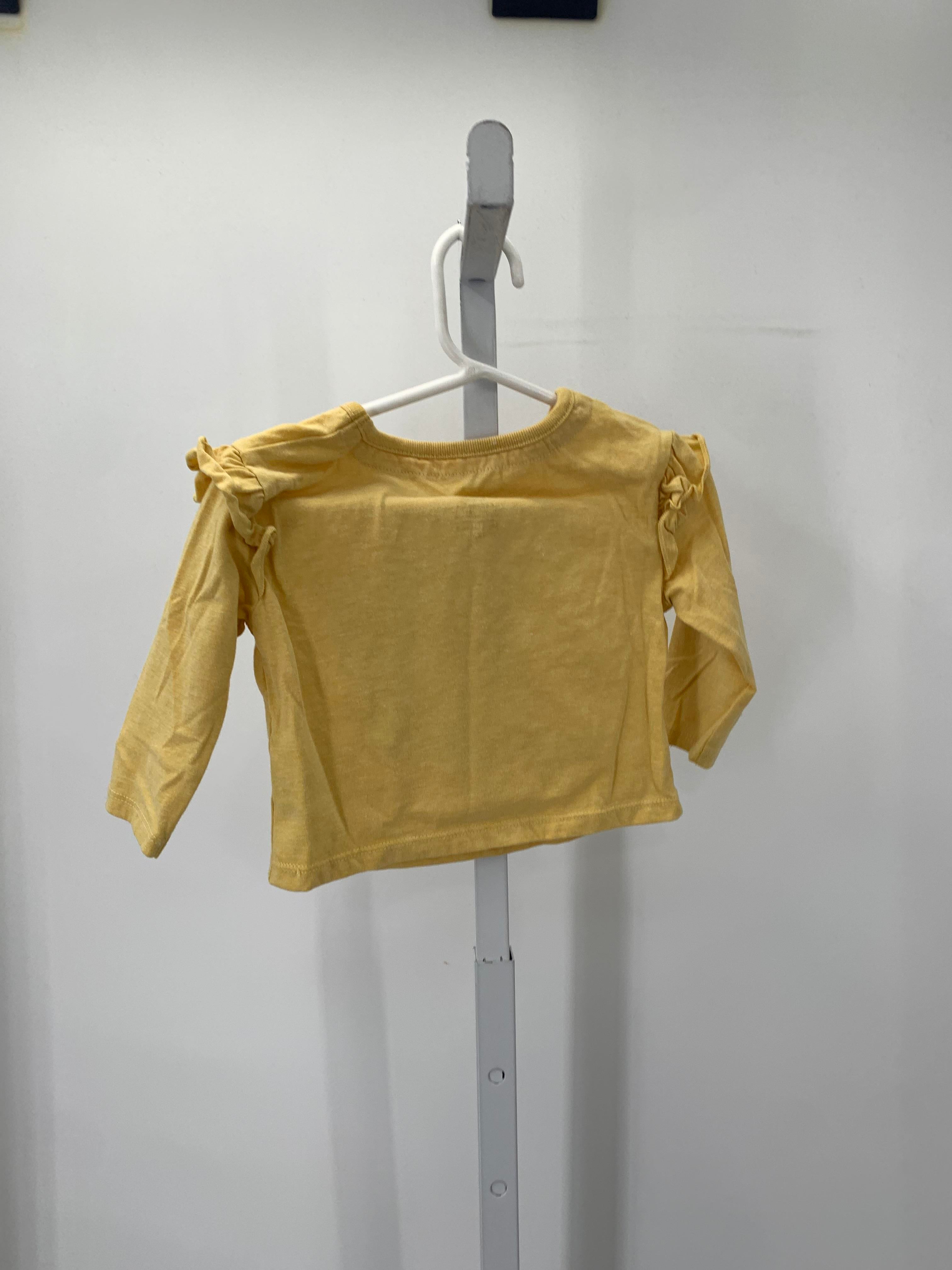 Size 12 Months Girls Long Sleeve Shirt