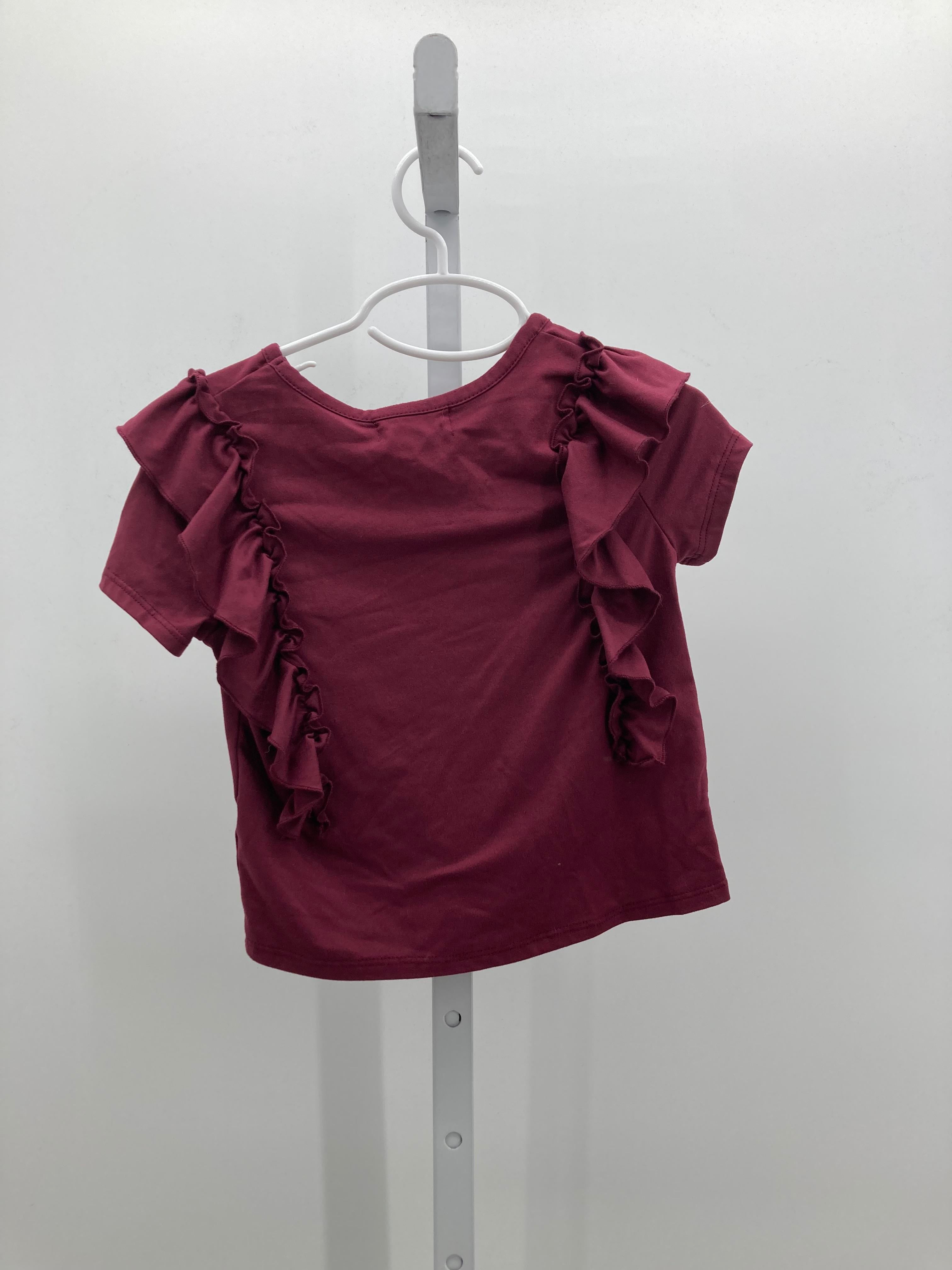 BTween Size 4 Girls Short Sleeve Shirt