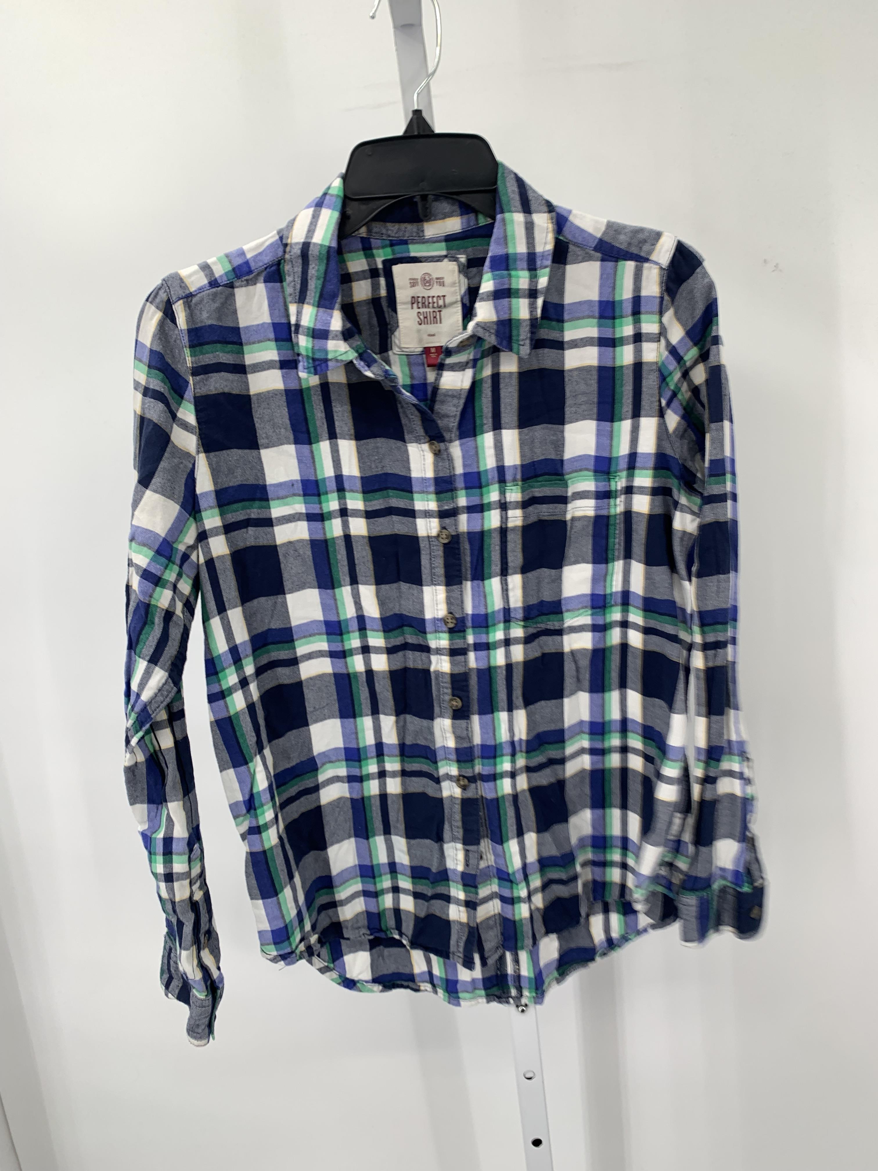 SO Size Medium Juniors Long Sleeve Shirt