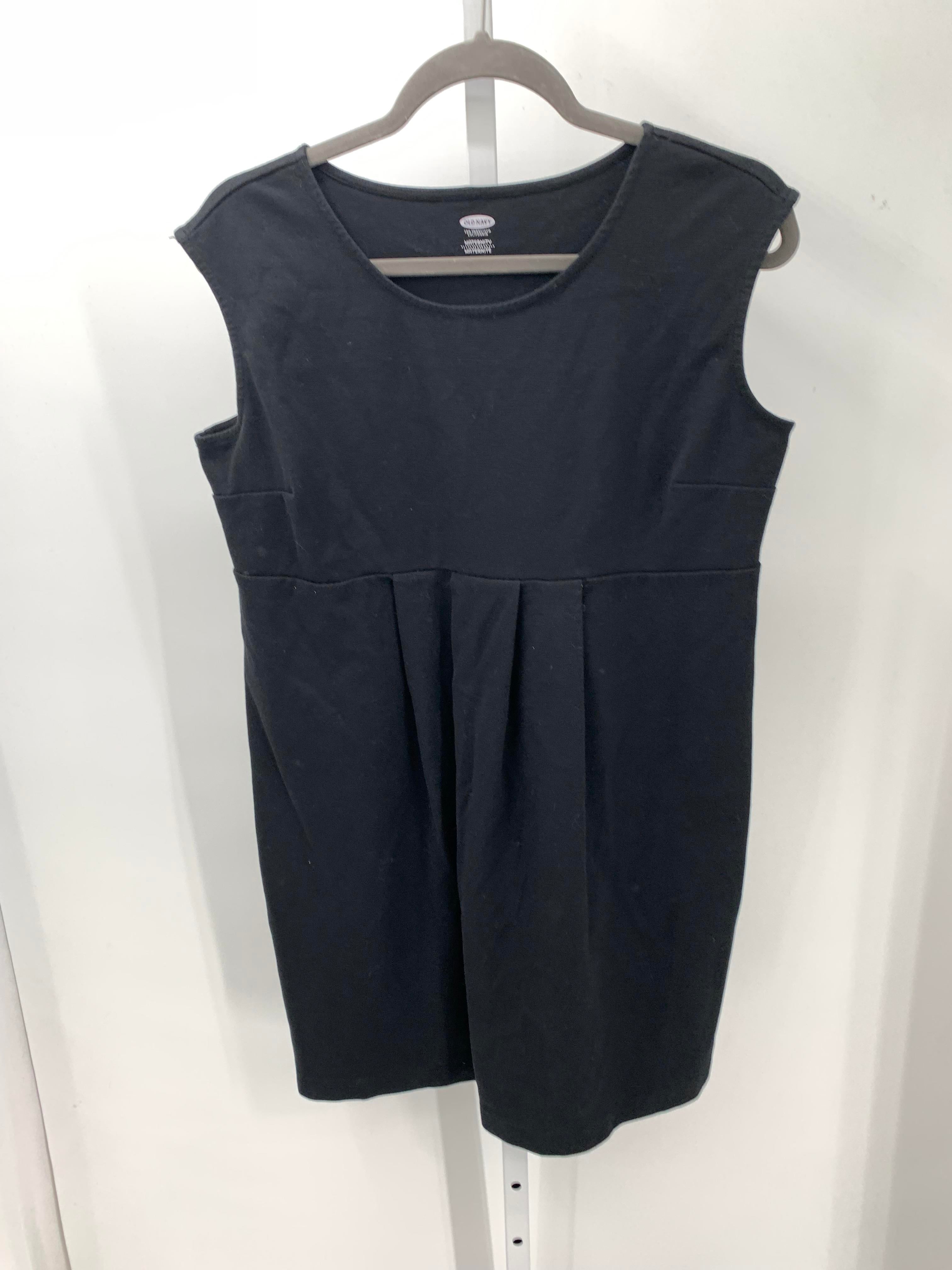 Old Navy Black Size Medium Maternity Sleeveless Dress