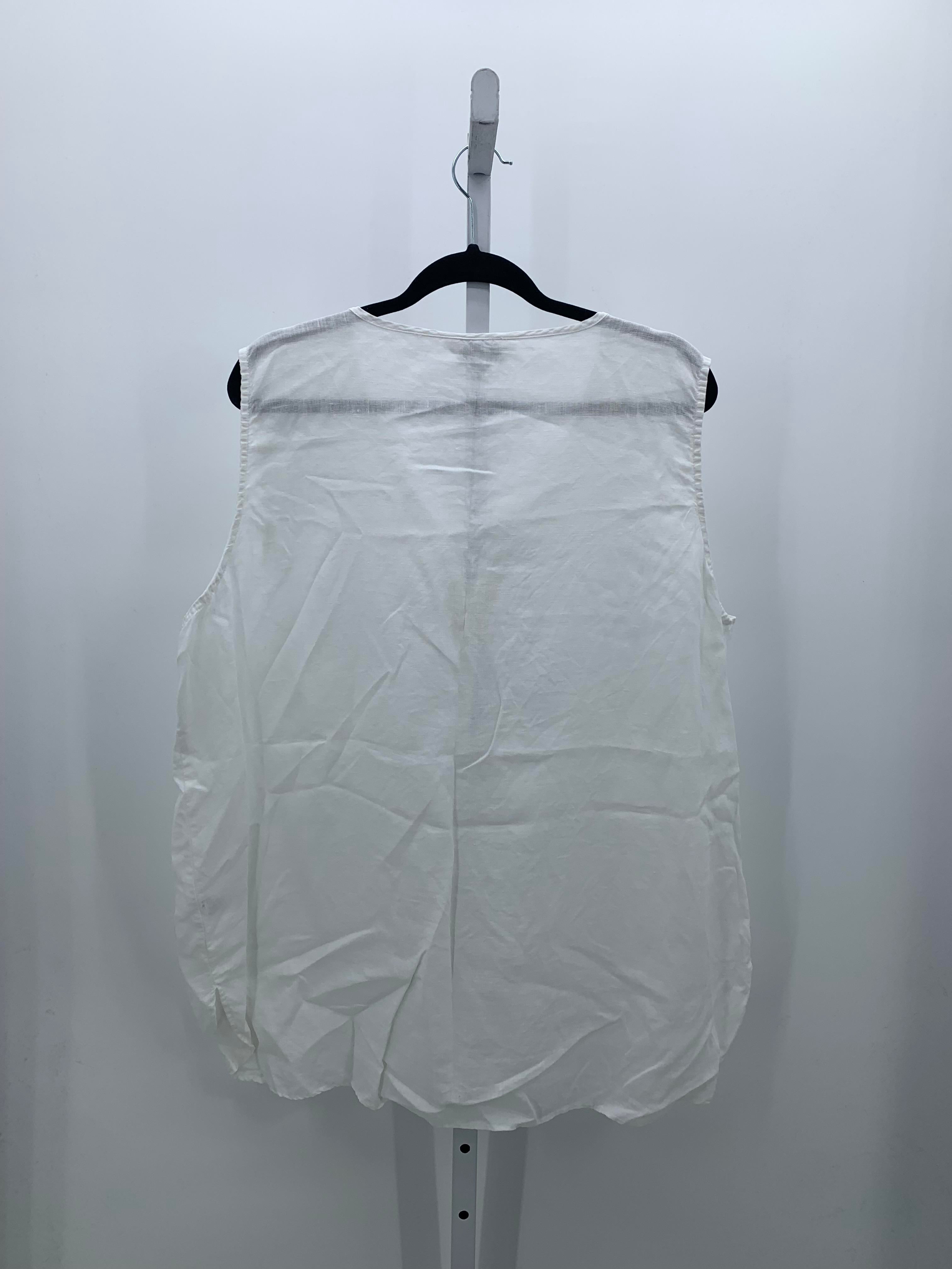 Ellen Tracy Size XXL Misses Sleeveless Shirt