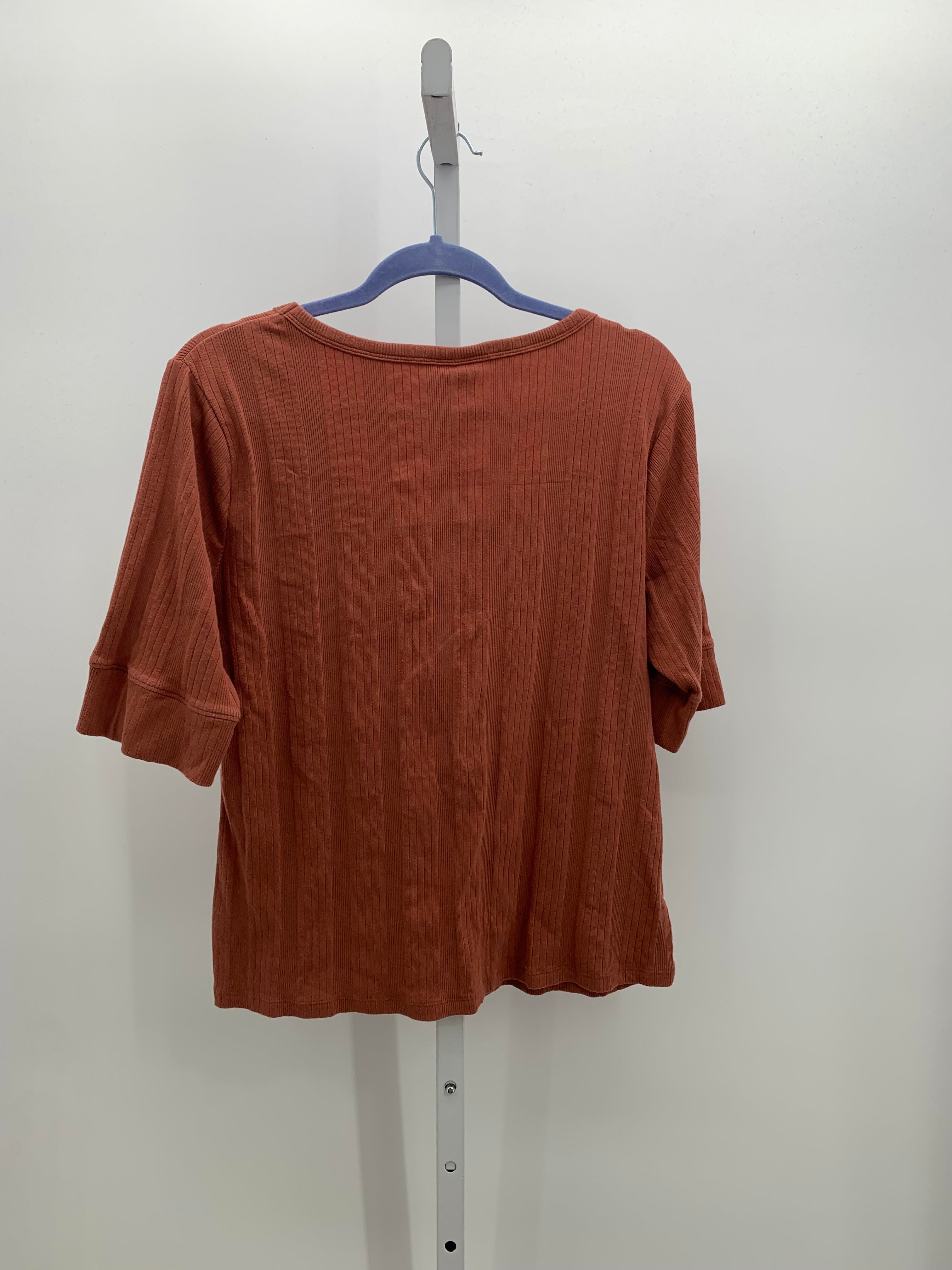 A.N.A. Size Extra Large Misses Short Sleeve Shirt