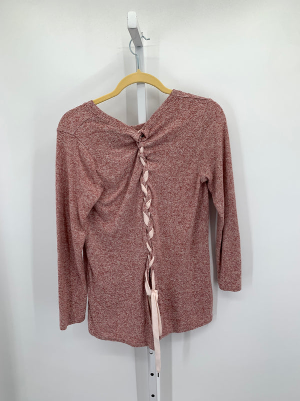 Poof Size Medium Misses Long Sleeve Sweater